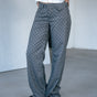 

Pantalon large Femme Agatha Checkmate moon rock | Freeman T. Porter