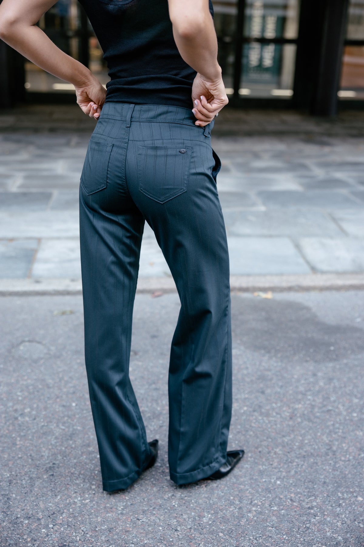 

Weite Hose mit niedriger Taille mit Print Damen Agatha Destiny green gables | Freeman T. Porter