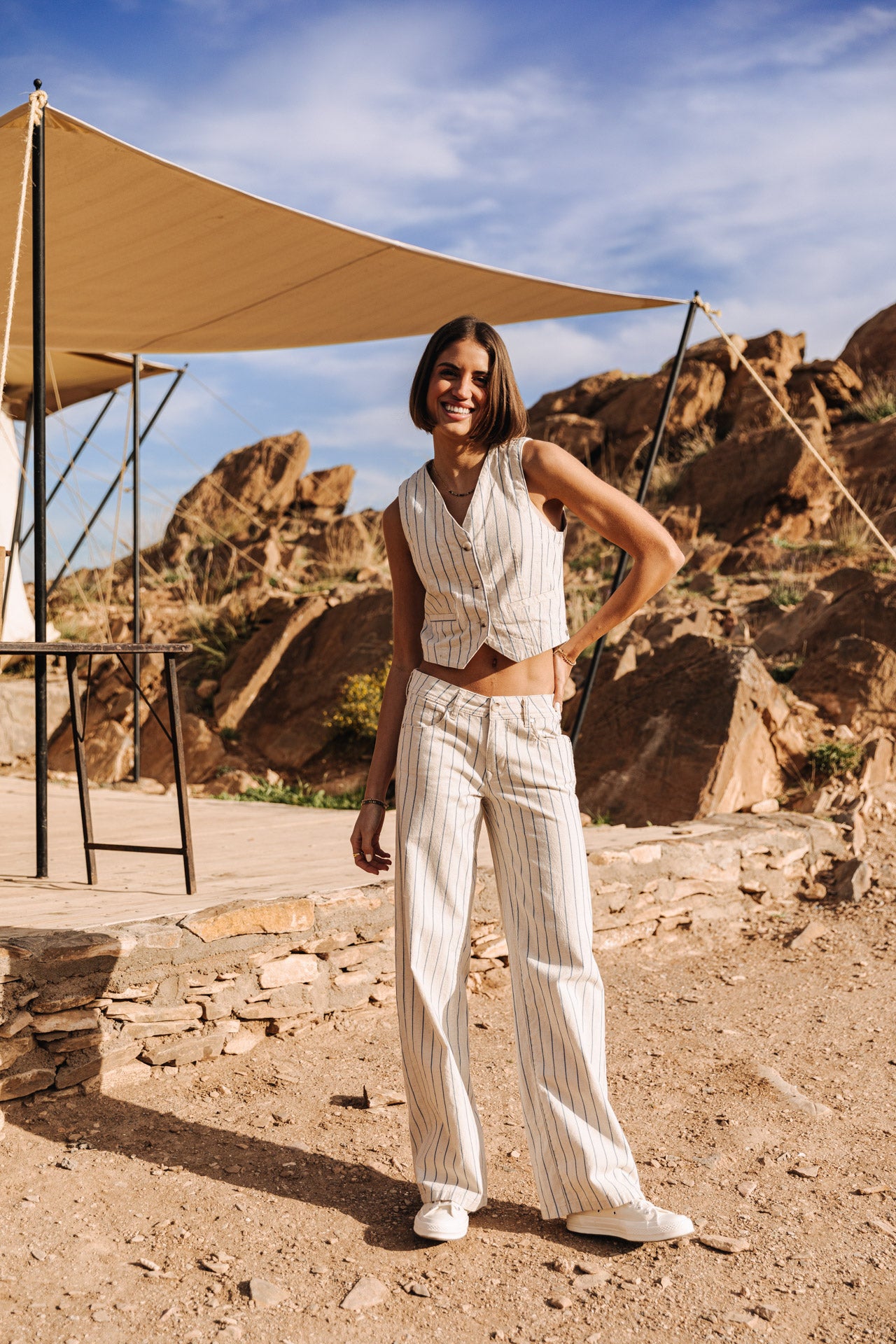 

Wide-leg pants Woman Agatha Greecia original | Freeman T. Porter
