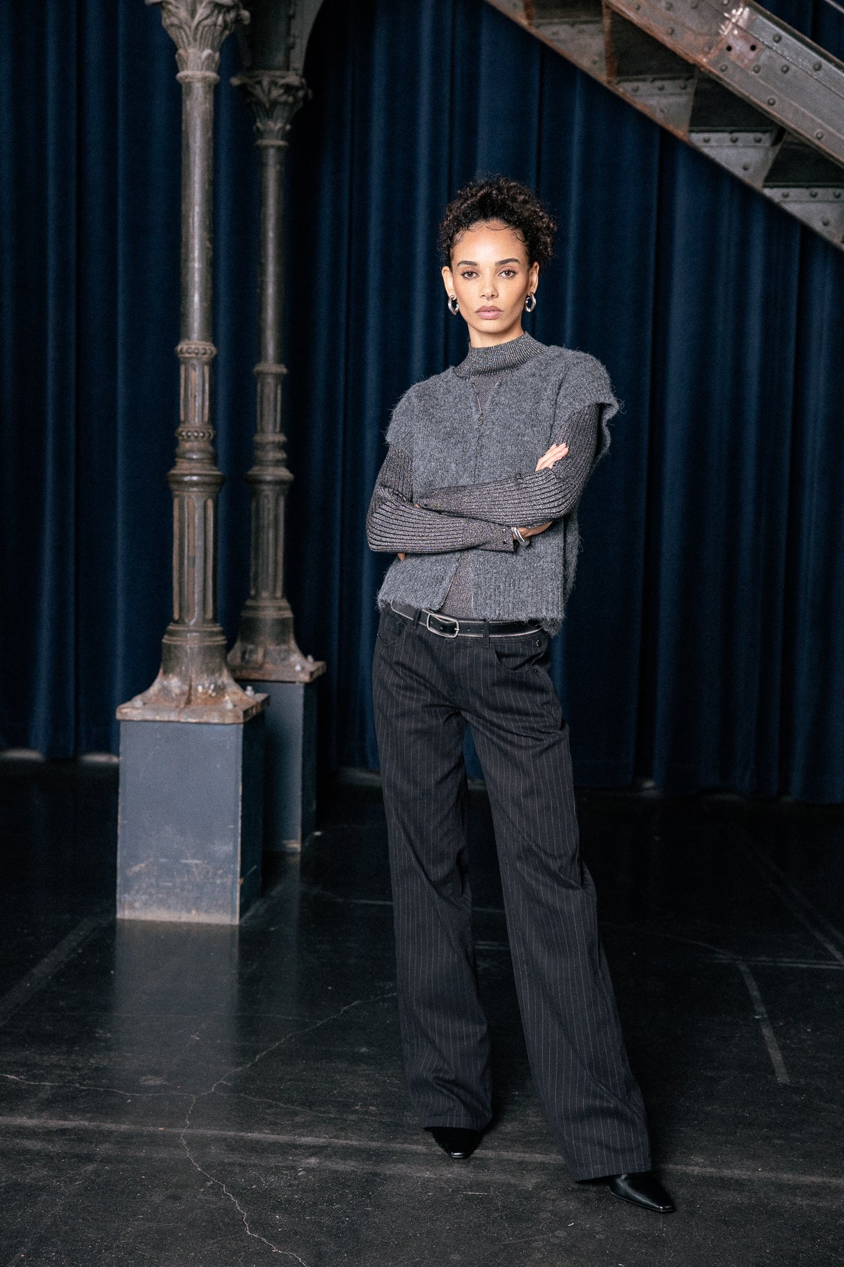 

Jeans large Femme Agatha Kult black | Freeman T. Porter