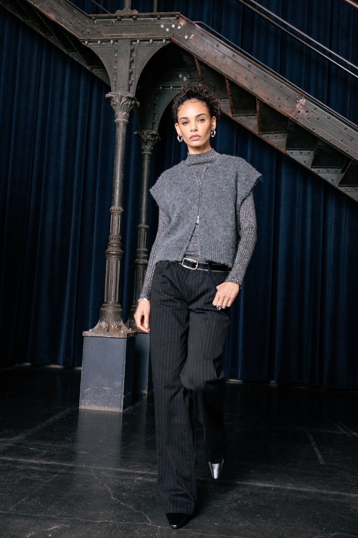 

Jeans large Femme Agatha Kult black | Freeman T. Porter