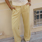 

Wide leg low-rise pants, striped Women Agatha Looney golden haze | Freeman T. Porter