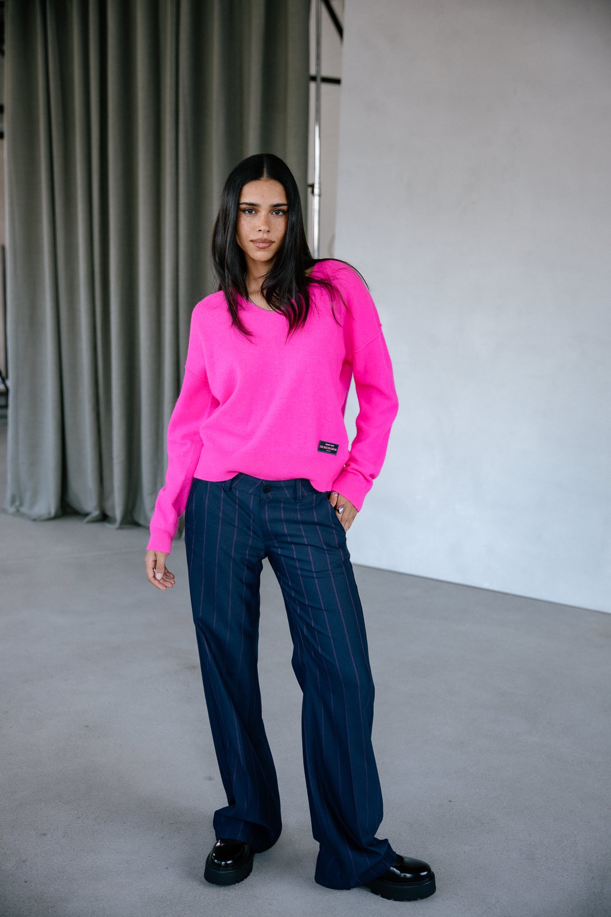 

Pantalon large Frau Agatha Norfolk black | Freeman T. Porter