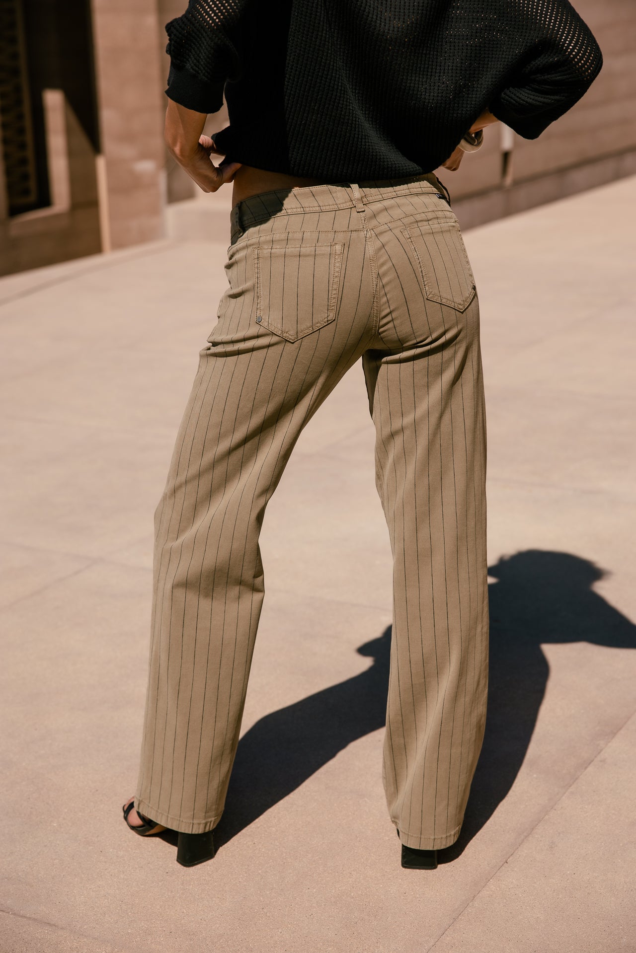 

Pantalon large taille basse Femme Agatha Paleole aloe | Freeman T. Porter