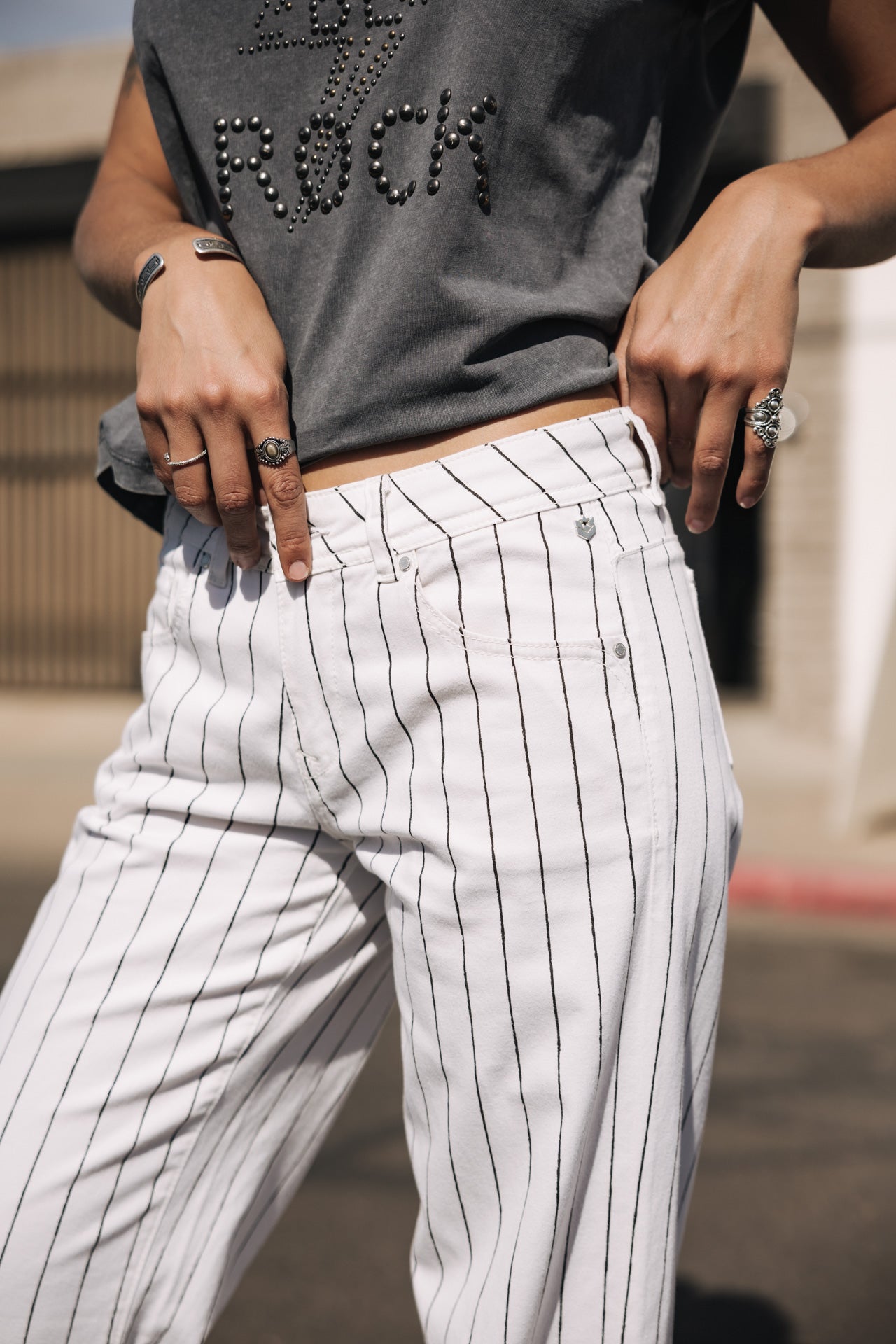 

Pantalon large Femme Agatha Paleole off white | Freeman T. Porter