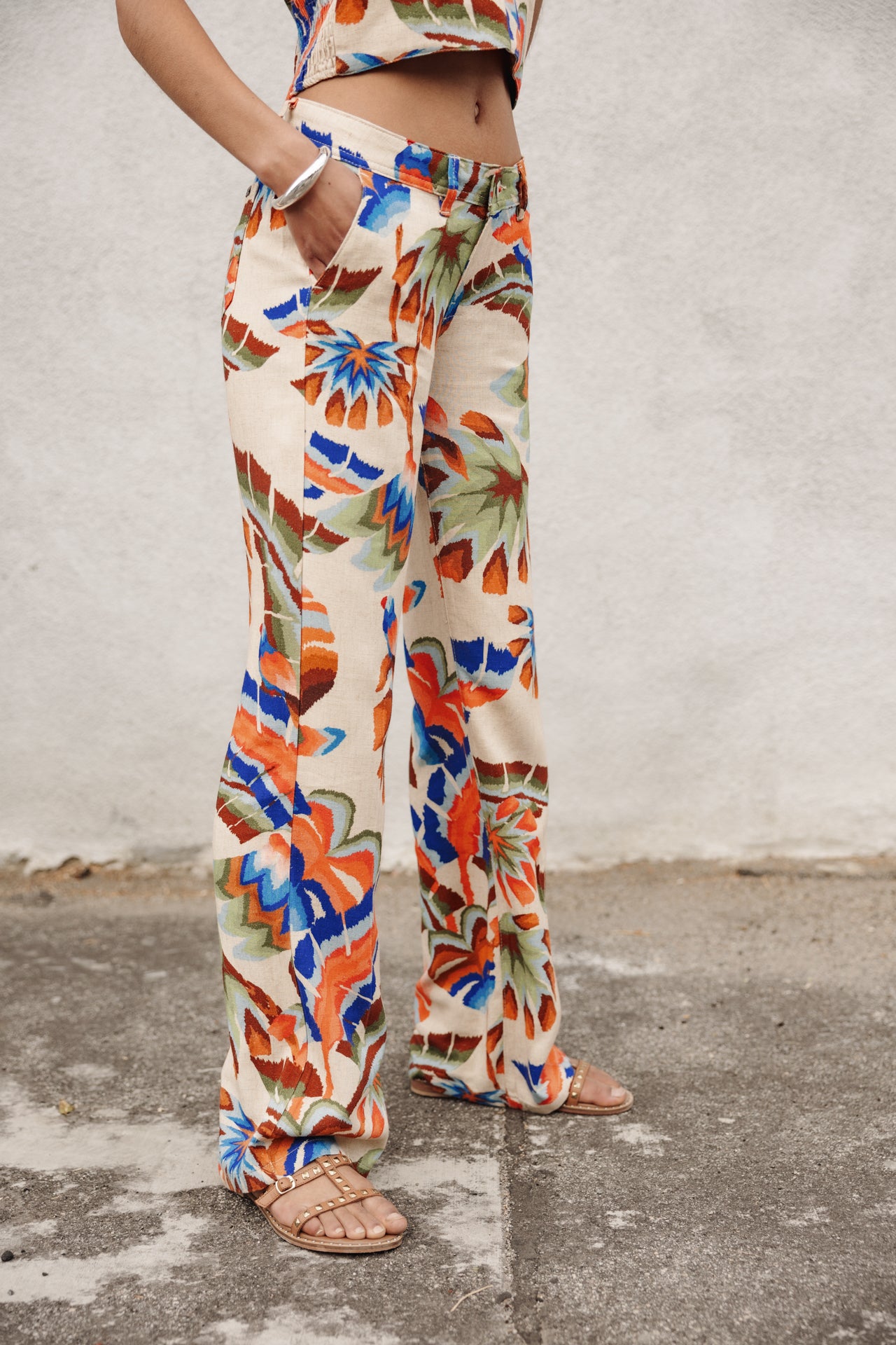 

Wide-leg pants Woman Agatha Parrot irish cream | Freeman T. Porter