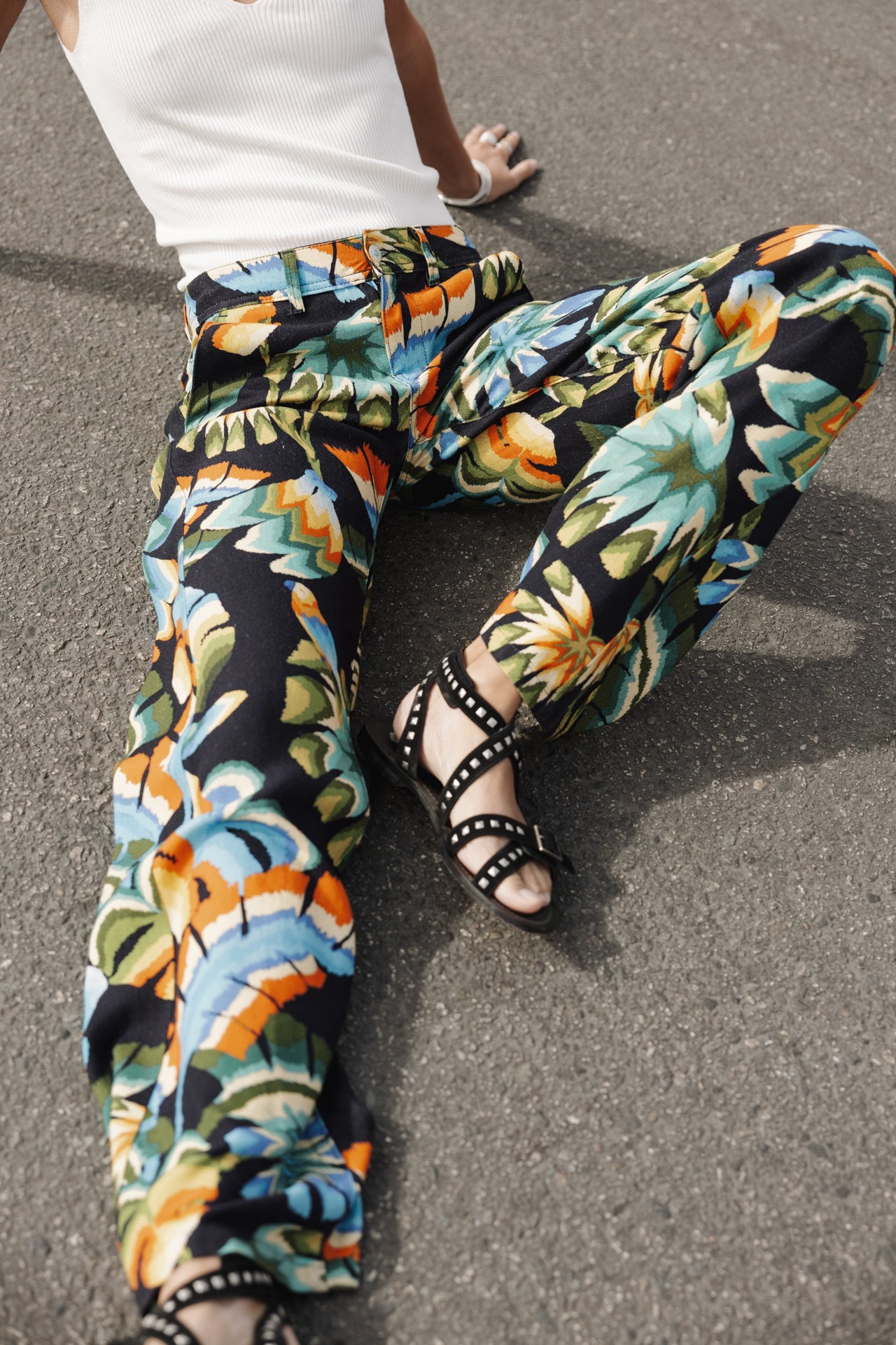 

Pantalones anchos Mujer Agatha Parrot peacoat | Freeman T. Porter