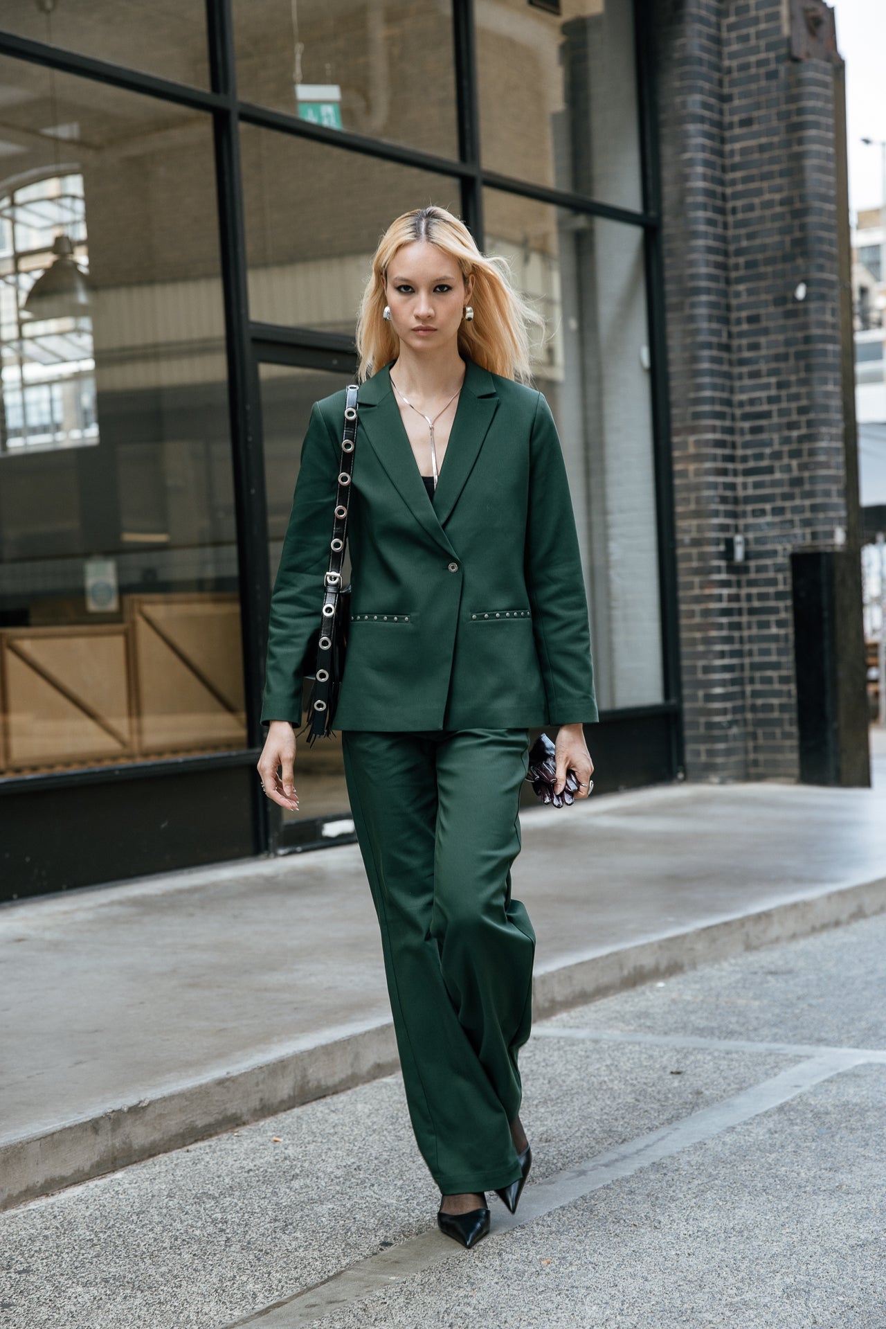 

Pantalon large taille basse Femme Agatha Polyneo green gables | Freeman T. Porter