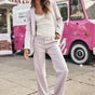 

Low waist wide leg trousers Women Agatha Polyneo lilac | Freeman T. Porter