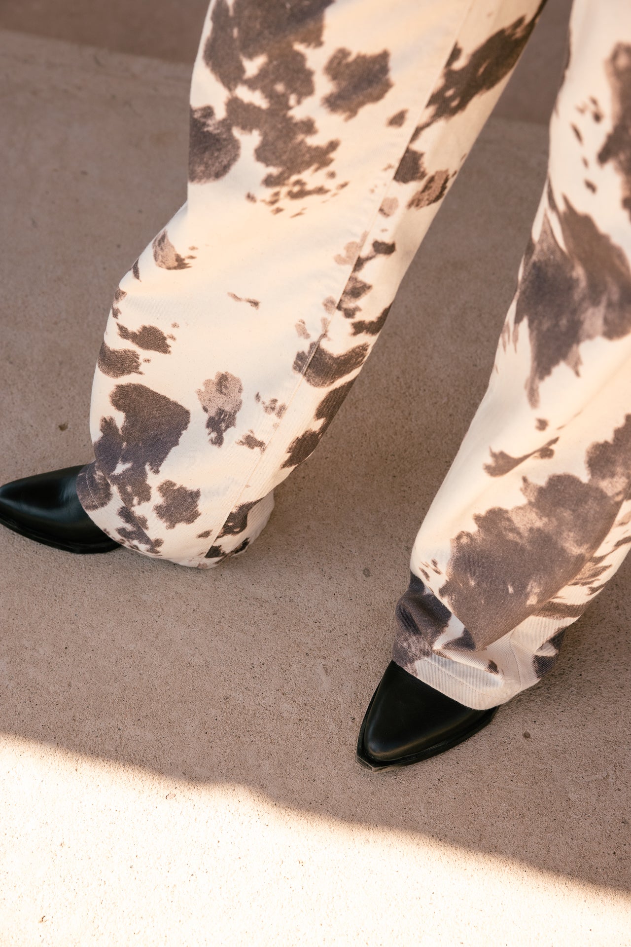 

Pantalón ancho de talle bajo Mujer Agatha Texas original | Freeman T. Porter