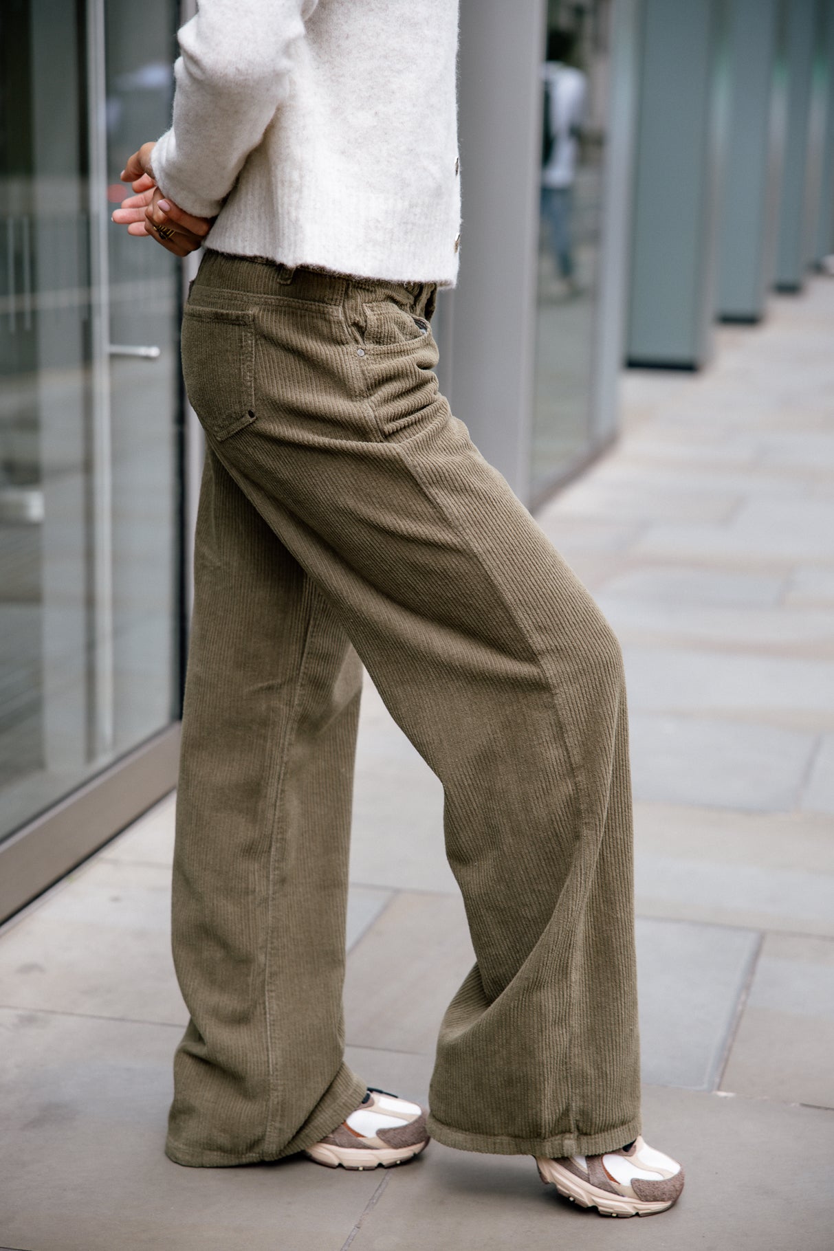 

Pantalon large Femme Agatha Veluto forest night | Freeman T. Porter