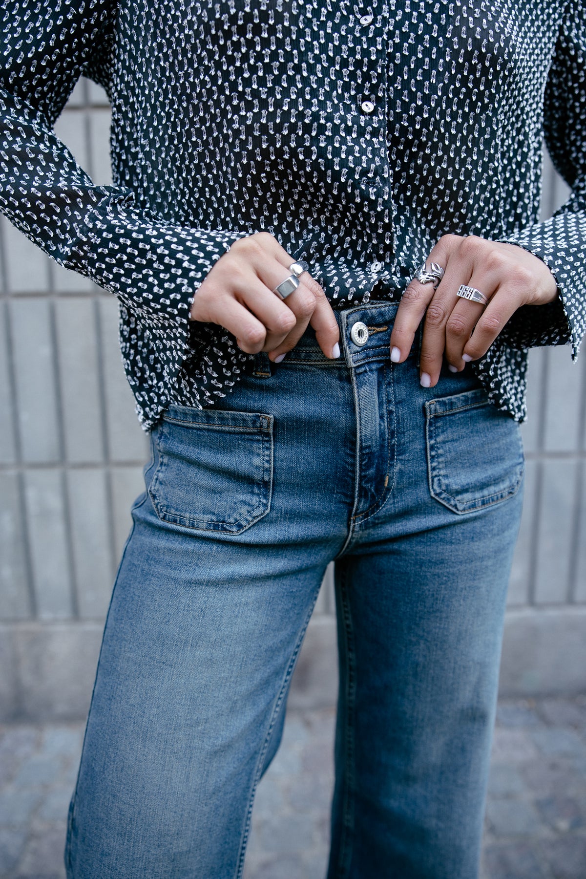 

Wide Leg Jeans Damen Jessy becker | Freeman T. Porter