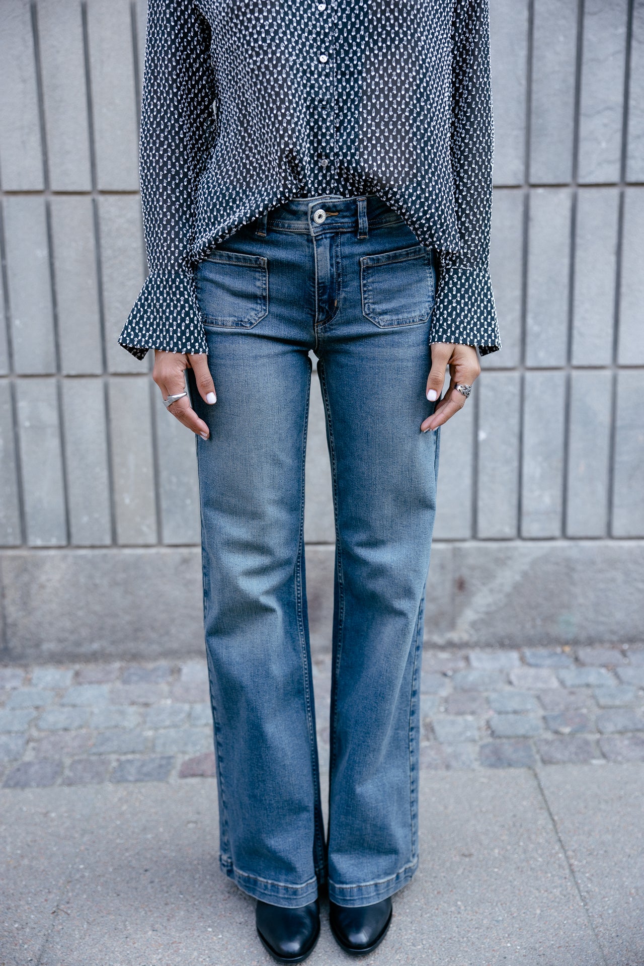 

Wide Leg Jeans Damen Jessy becker | Freeman T. Porter