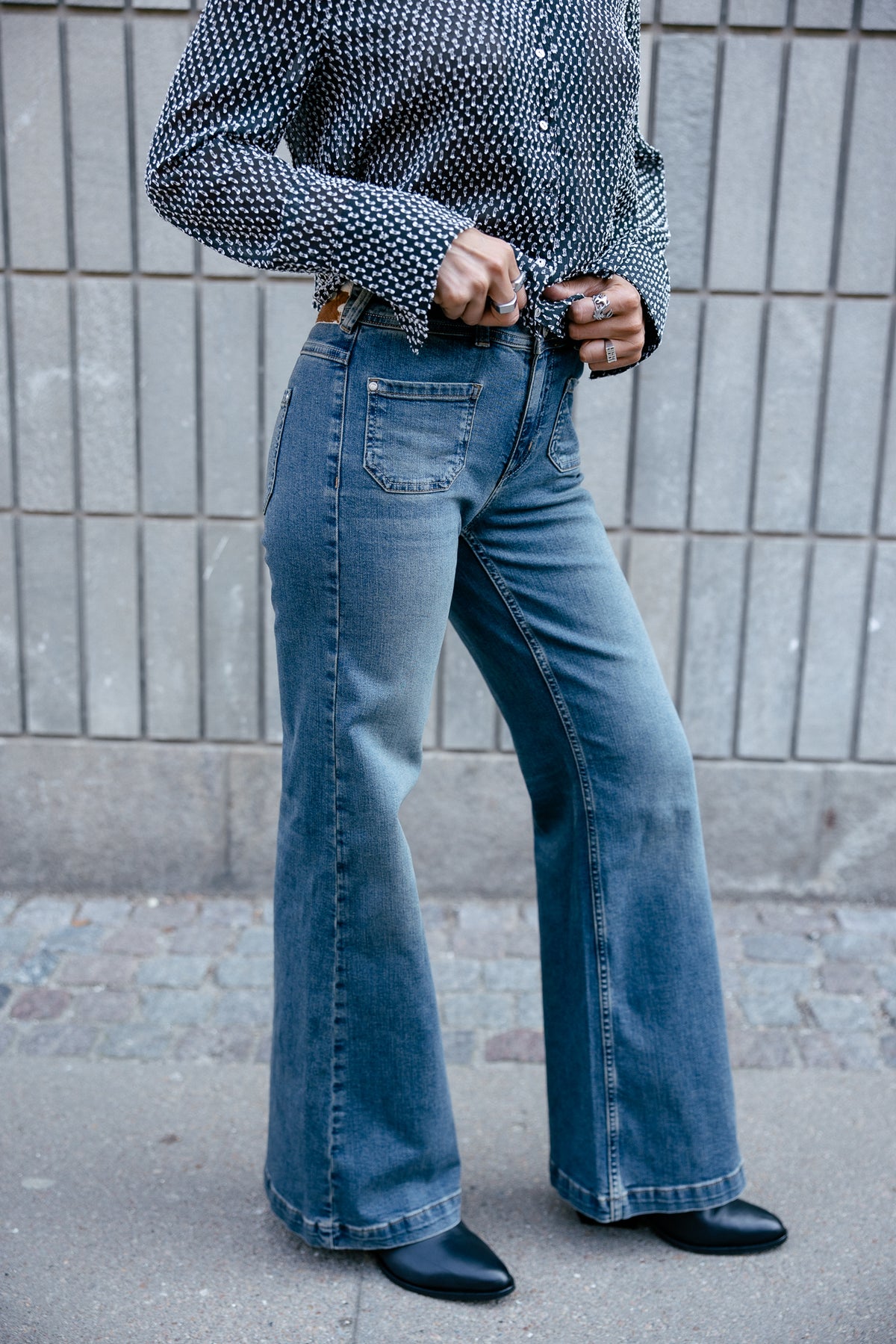 

Wide Leg Jeans Damen Jessy becker | Freeman T. Porter