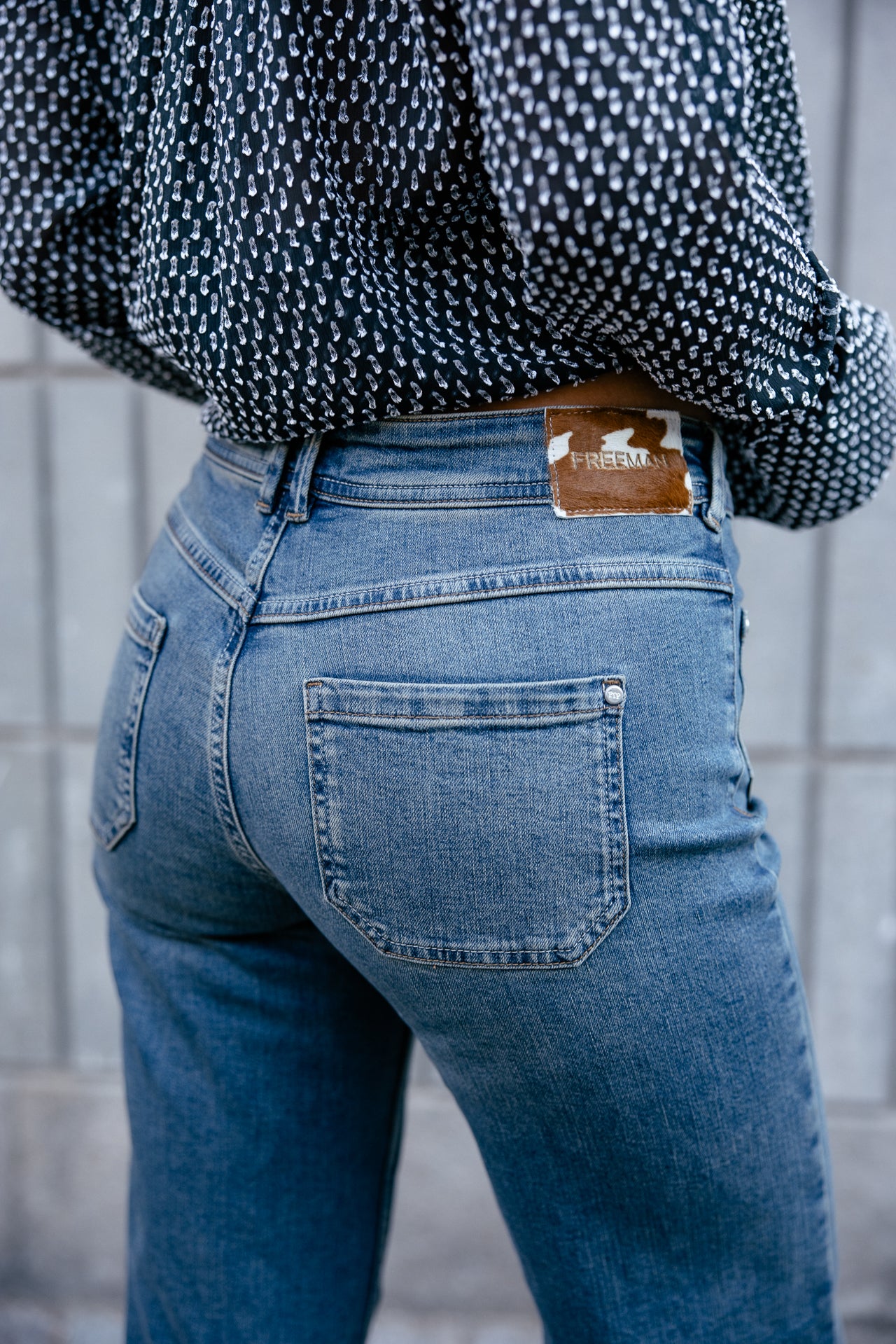 

Wide Leg Jeans Damen Jessy becker | Freeman T. Porter