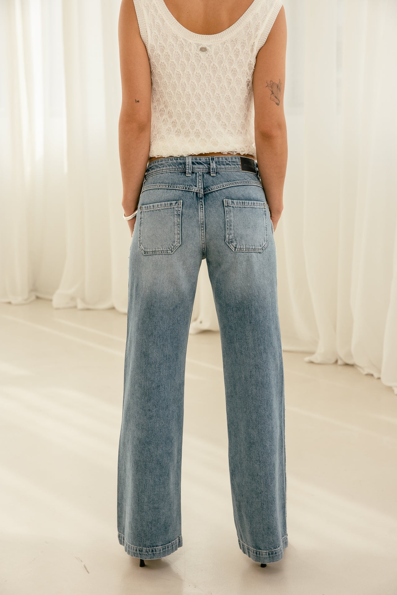 

Pantalon large Femme Jessy bayloo light | Freeman T. Porter