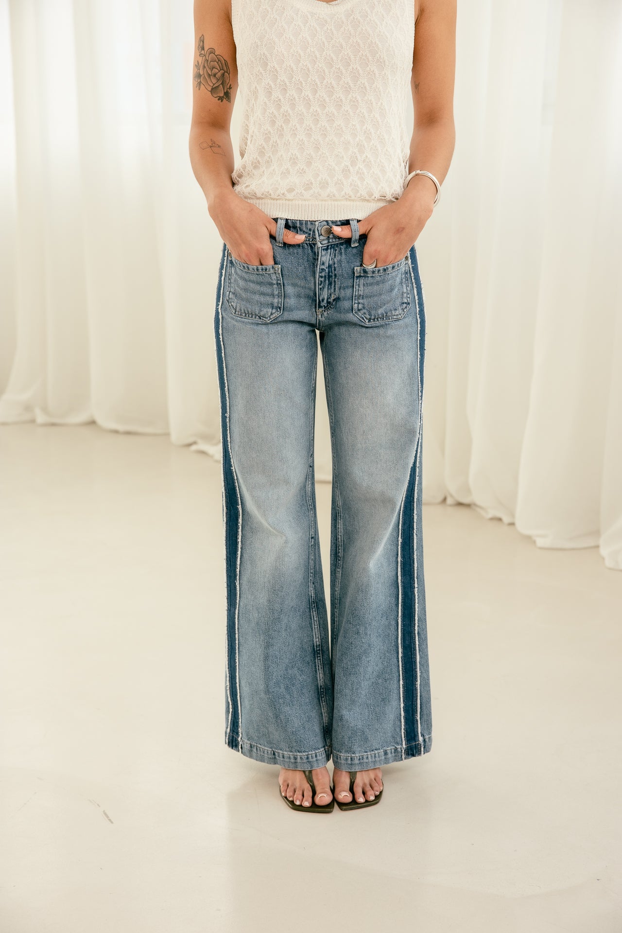 

Pantalon large Femme Jessy bayloo light | Freeman T. Porter