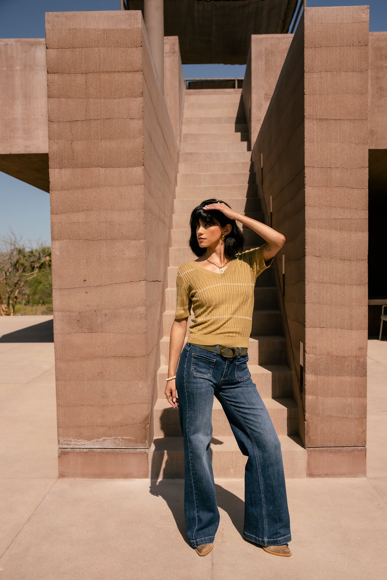 

Jeans large Femme Jessy medley dark | Freeman T. Porter