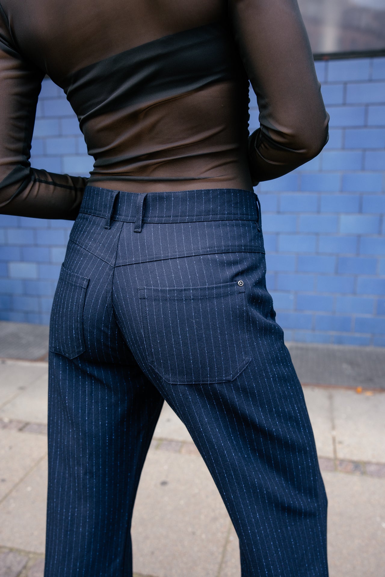 

Pantalon large Femme Jessy Melody dark sapphire | Freeman T. Porter