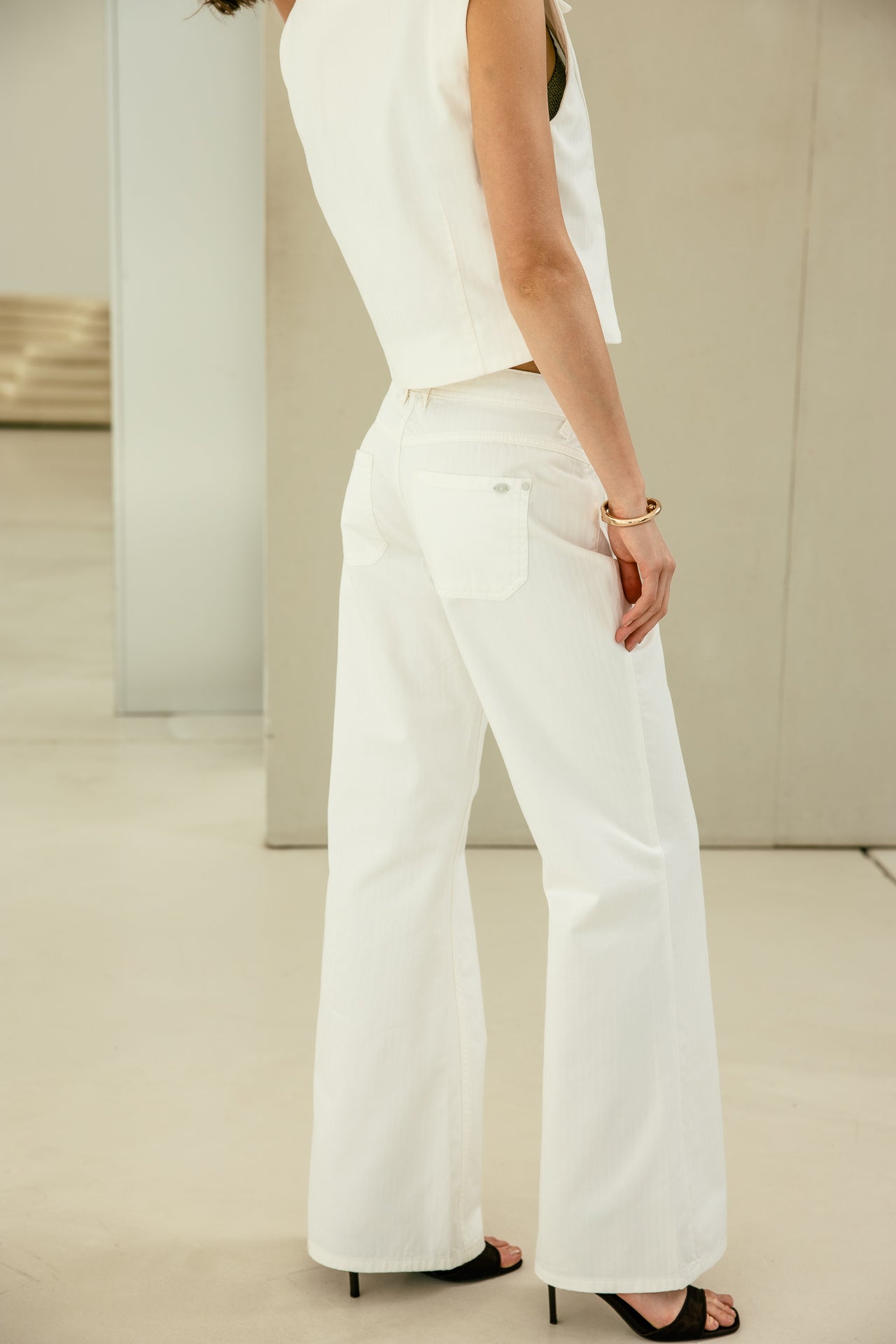 

Pantalon large Femme Jessy Yolo bright white | Freeman T. Porter
