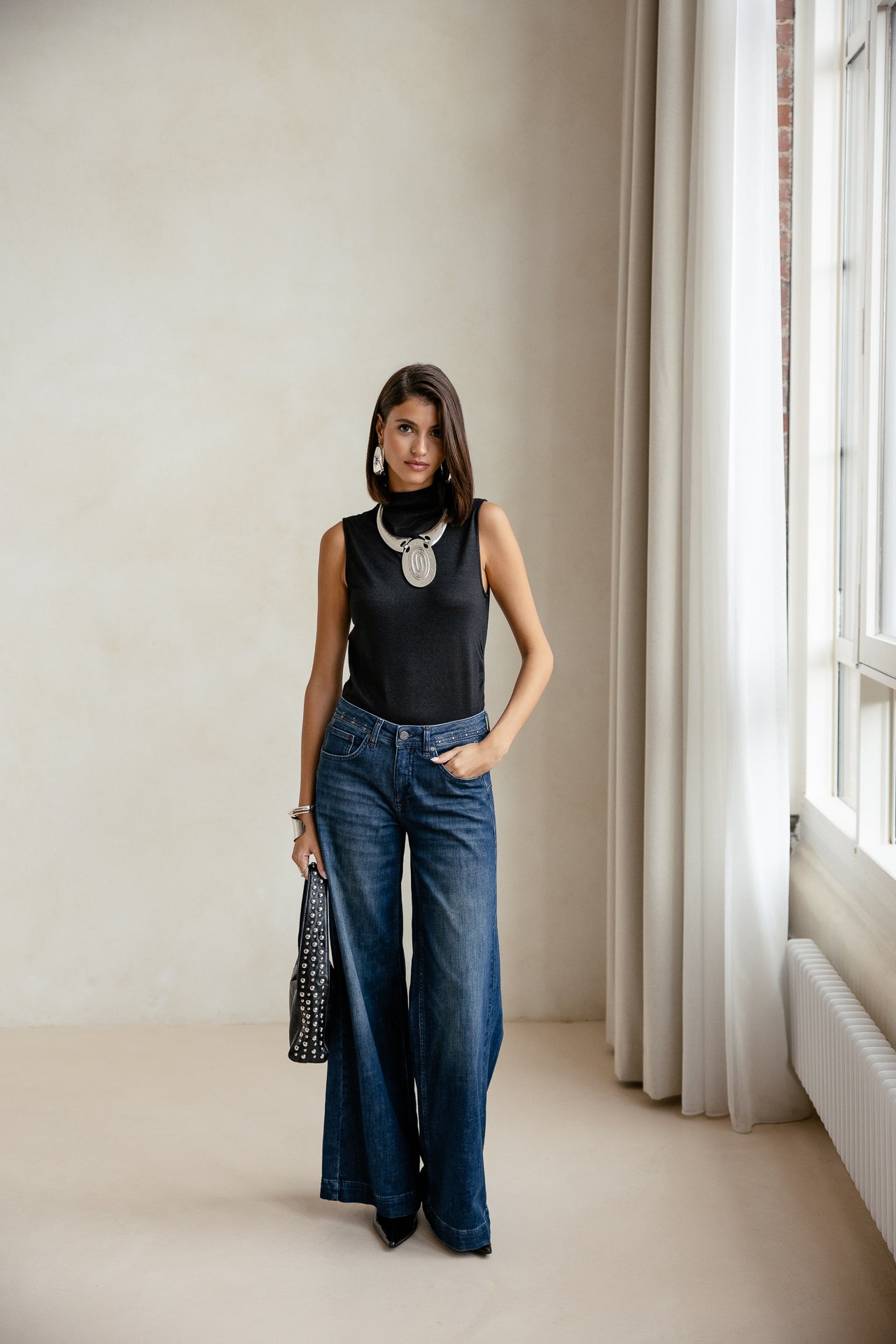 

Super wide jeans Dames Miley boxy | Freeman T. Porter