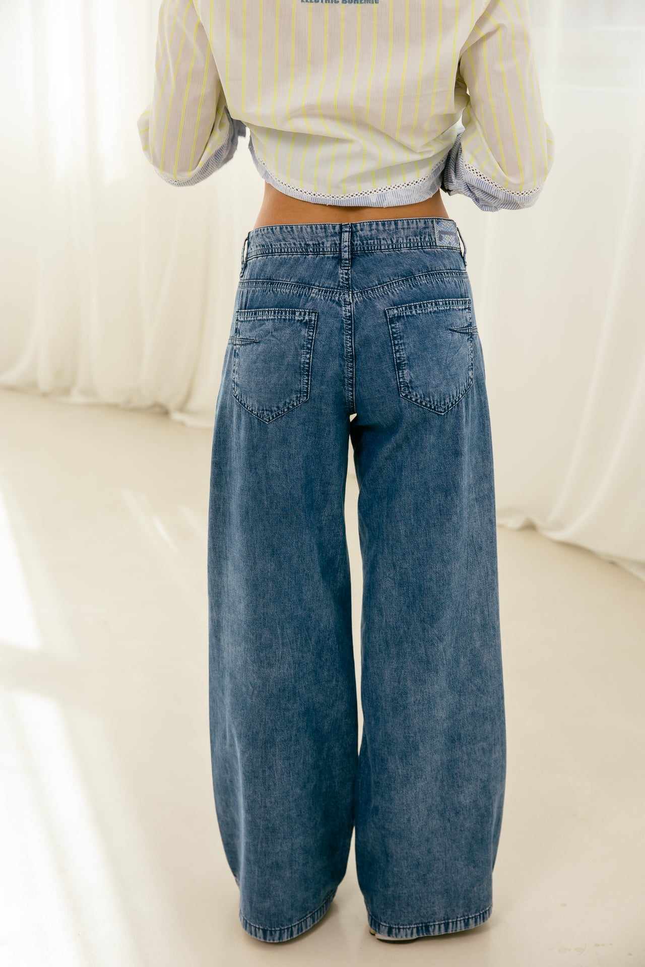 

Jeans large  Femme Miley manzana med | Freeman T. Porter