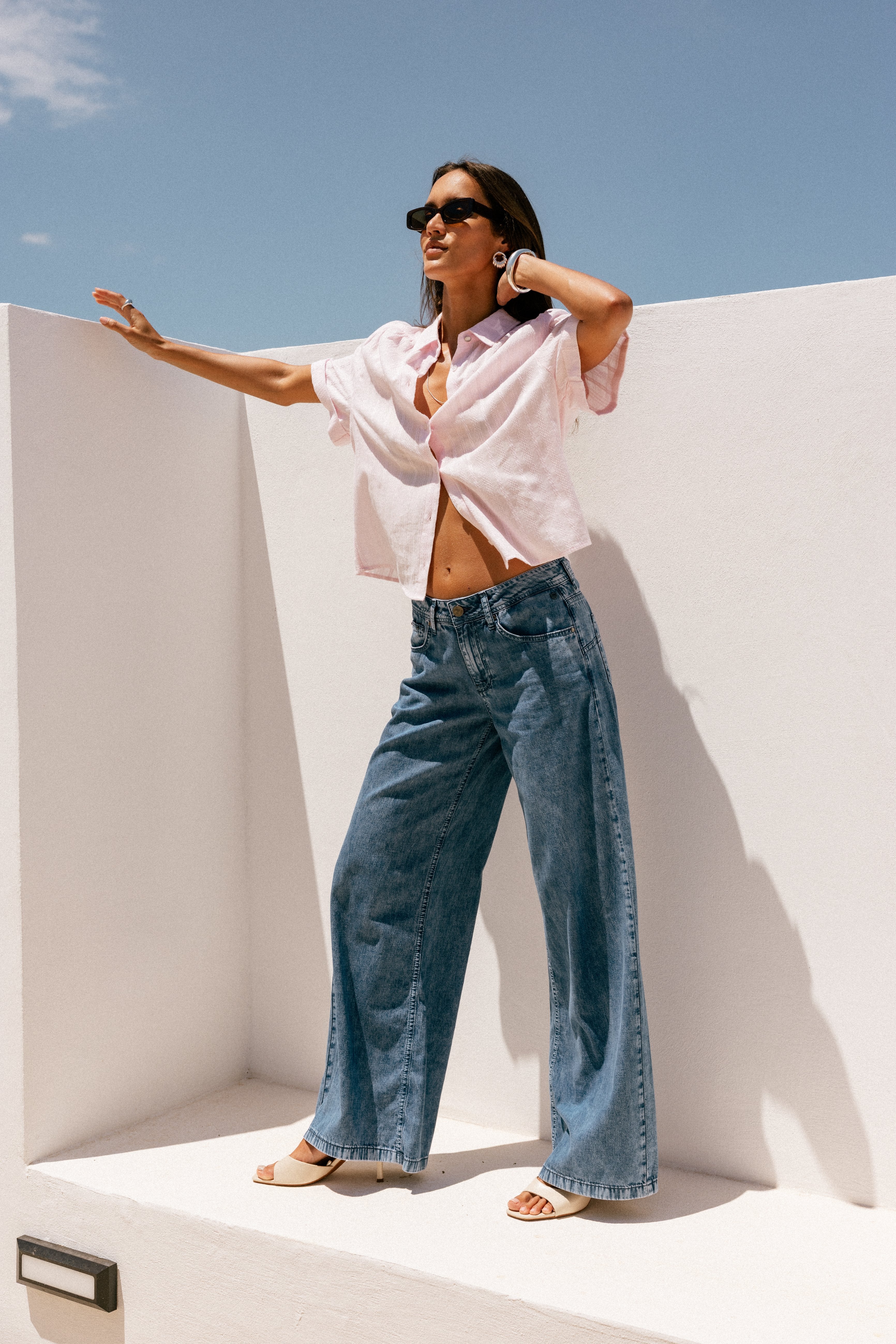 

Weite Jeans  Damen Miley manzana med | Freeman T. Porter