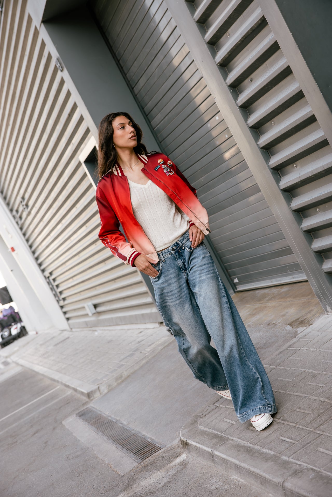 

Jeans large  Femme Miley Denim bayloo | Freeman T. Porter