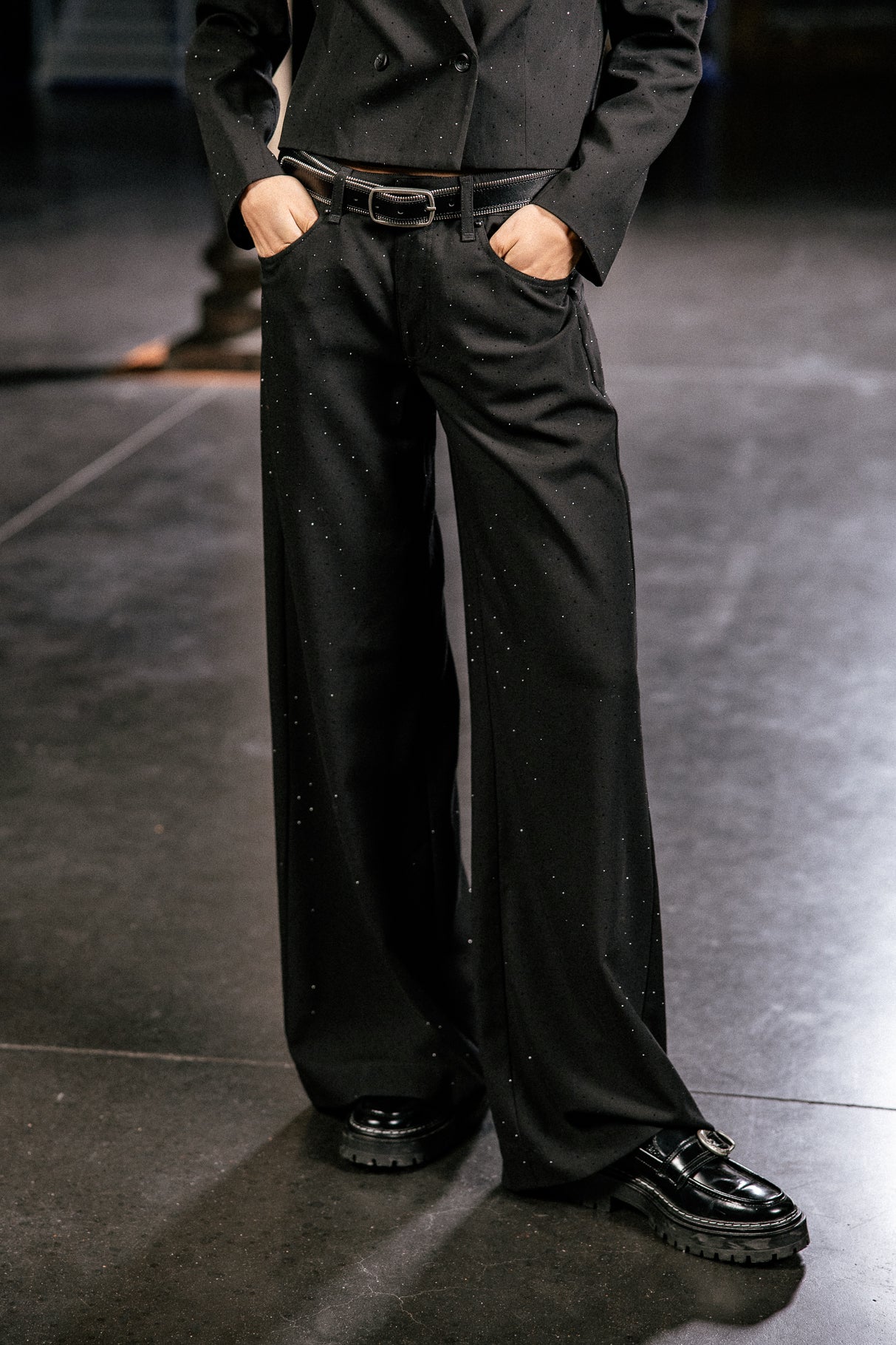   
            

Wide-leg trousers  Women Miley diamente black | Freeman T. Porter
          