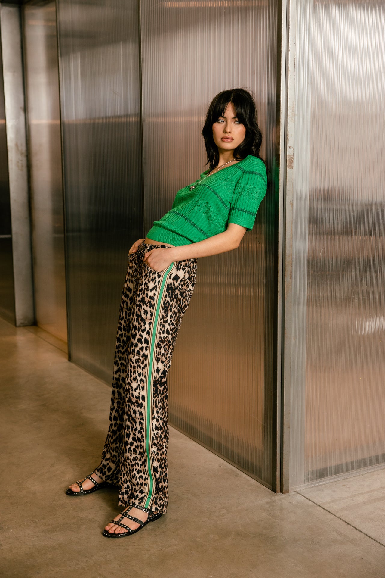   
            

Pantalon large  Femme Miley Panthera original | Freeman T. Porter
          