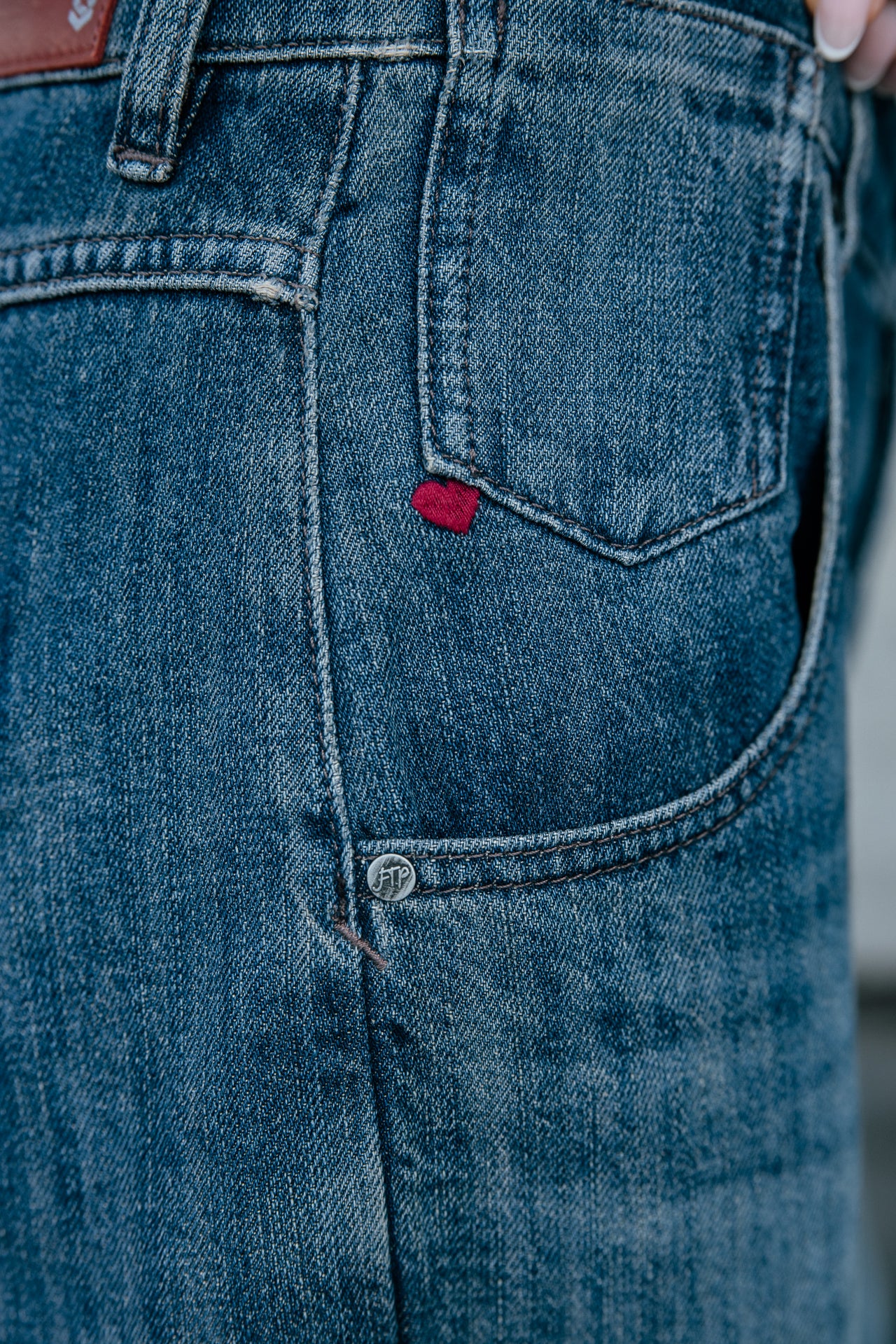 

Jeans boyfriend 7/8 Femme Robyn rally dark | Freeman T. Porter