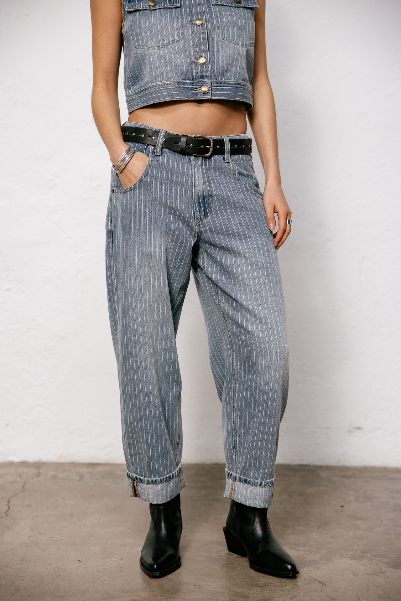 
              

Jeans boyfriend 7/8 Femme Robyn Denim jerez | Freeman T. Porter
            