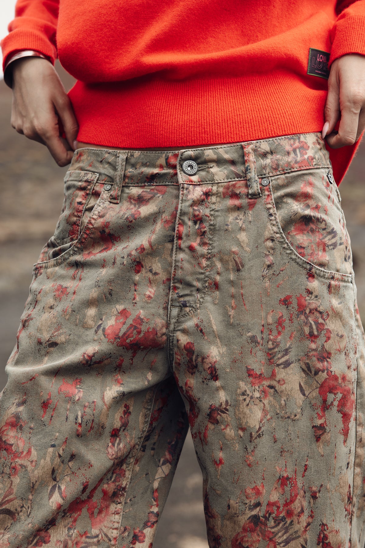 
              

Boyfriend-Hose 7/8 mid waist Damen Robyn Flashback dusty olive | Freeman T. Porter
            