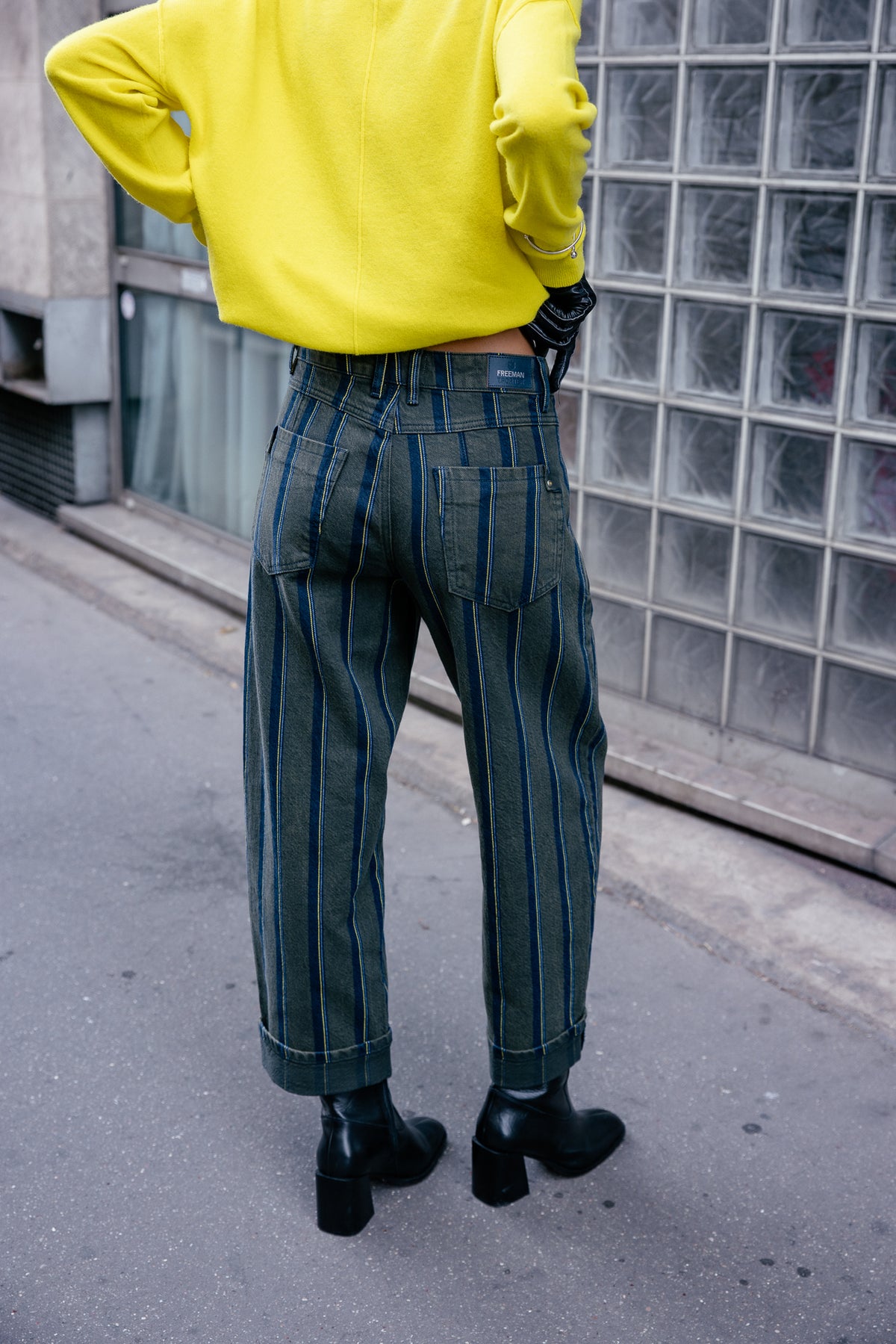 

Pantalon boyfriend 7/8 Femme Robyn Girlish original | Freeman T. Porter