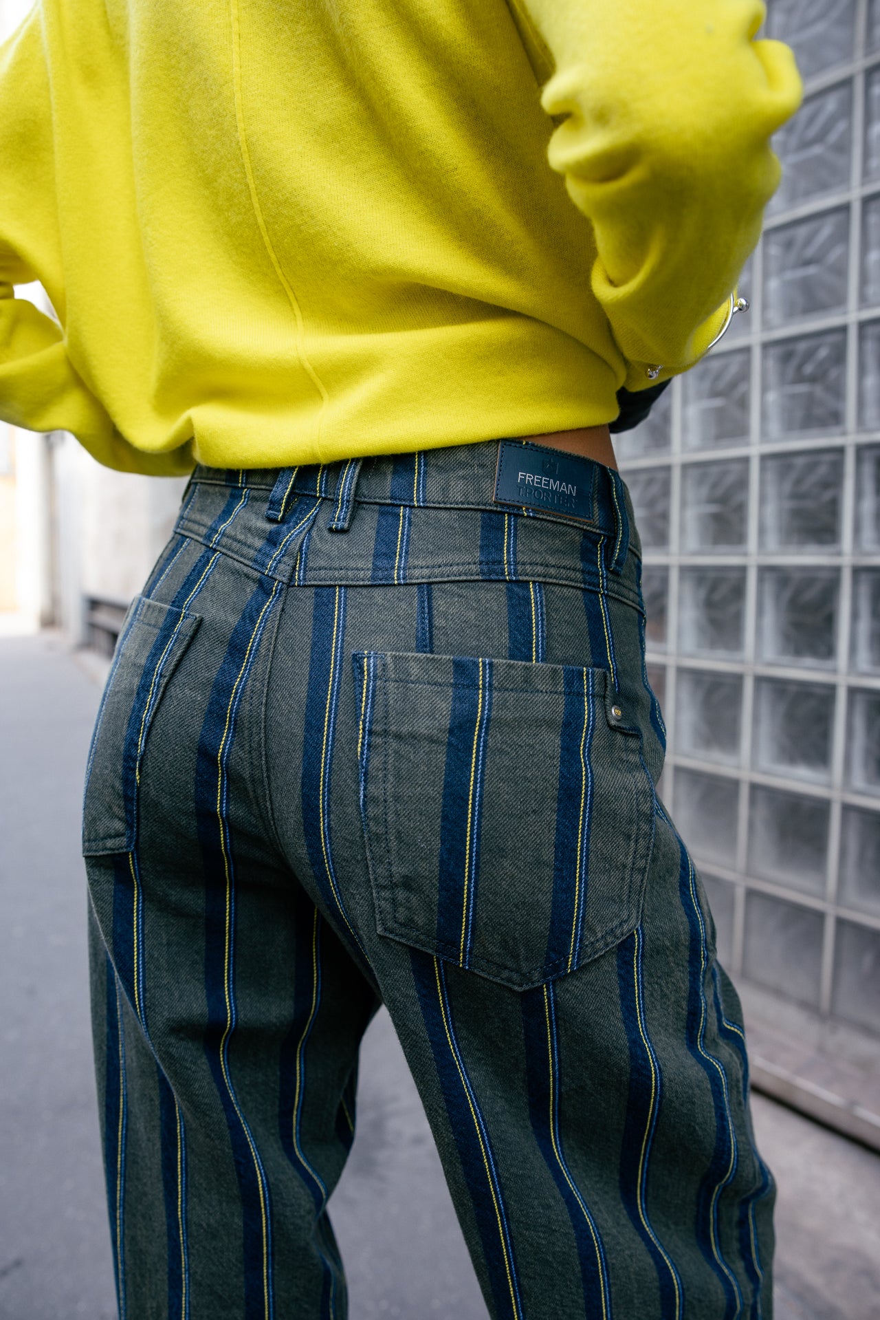 

Pantalon boyfriend 7/8 Femme Robyn Girlish original | Freeman T. Porter