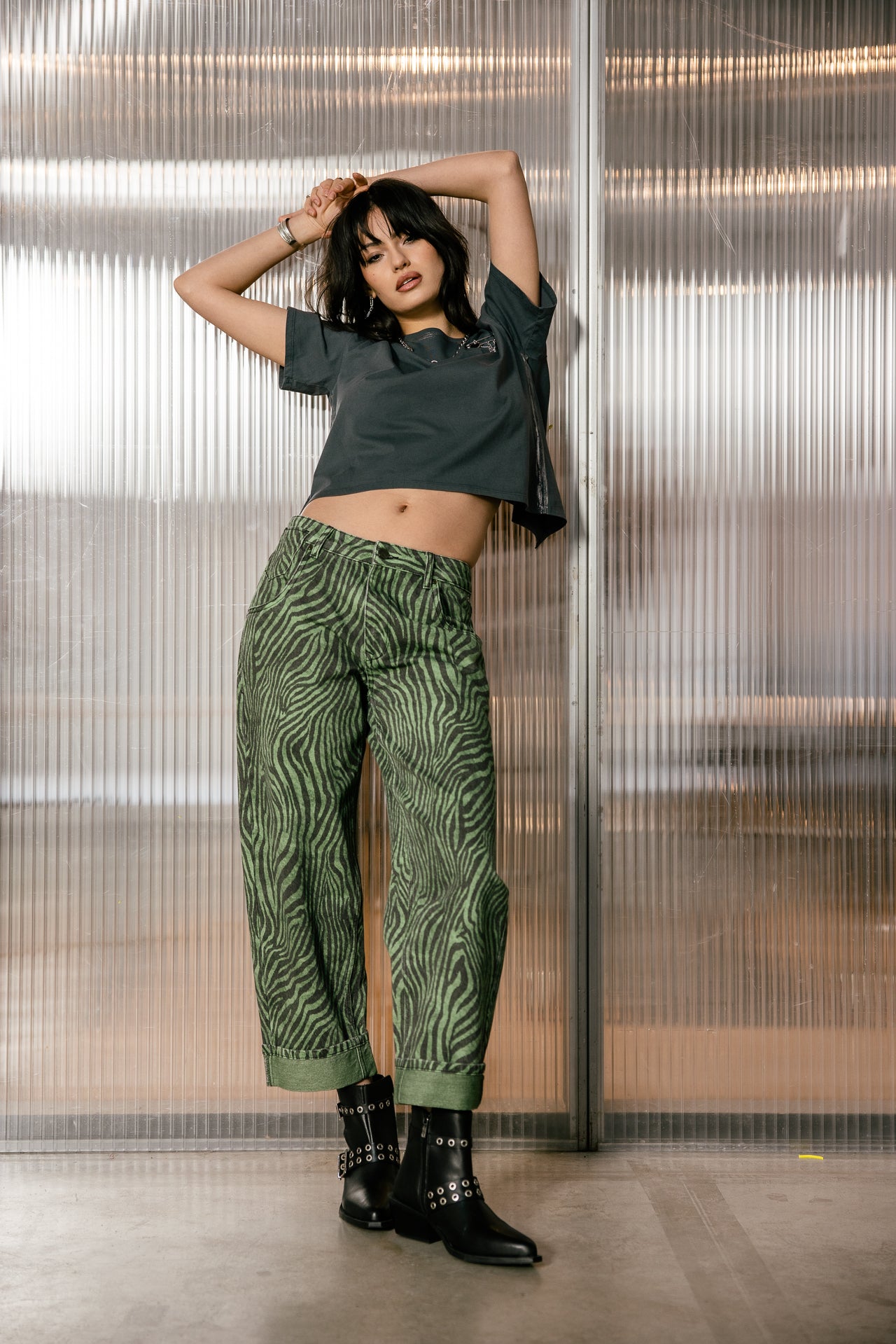 

Pantalon boyfriend 7/8 Femme Robyn Kruger original | Freeman T. Porter