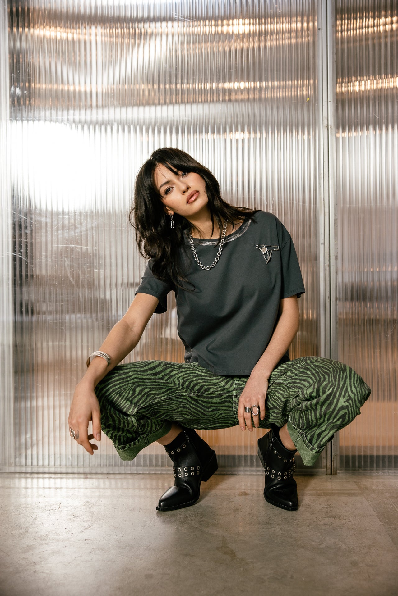 

Pantalon boyfriend 7/8 Femme Robyn Kruger original | Freeman T. Porter