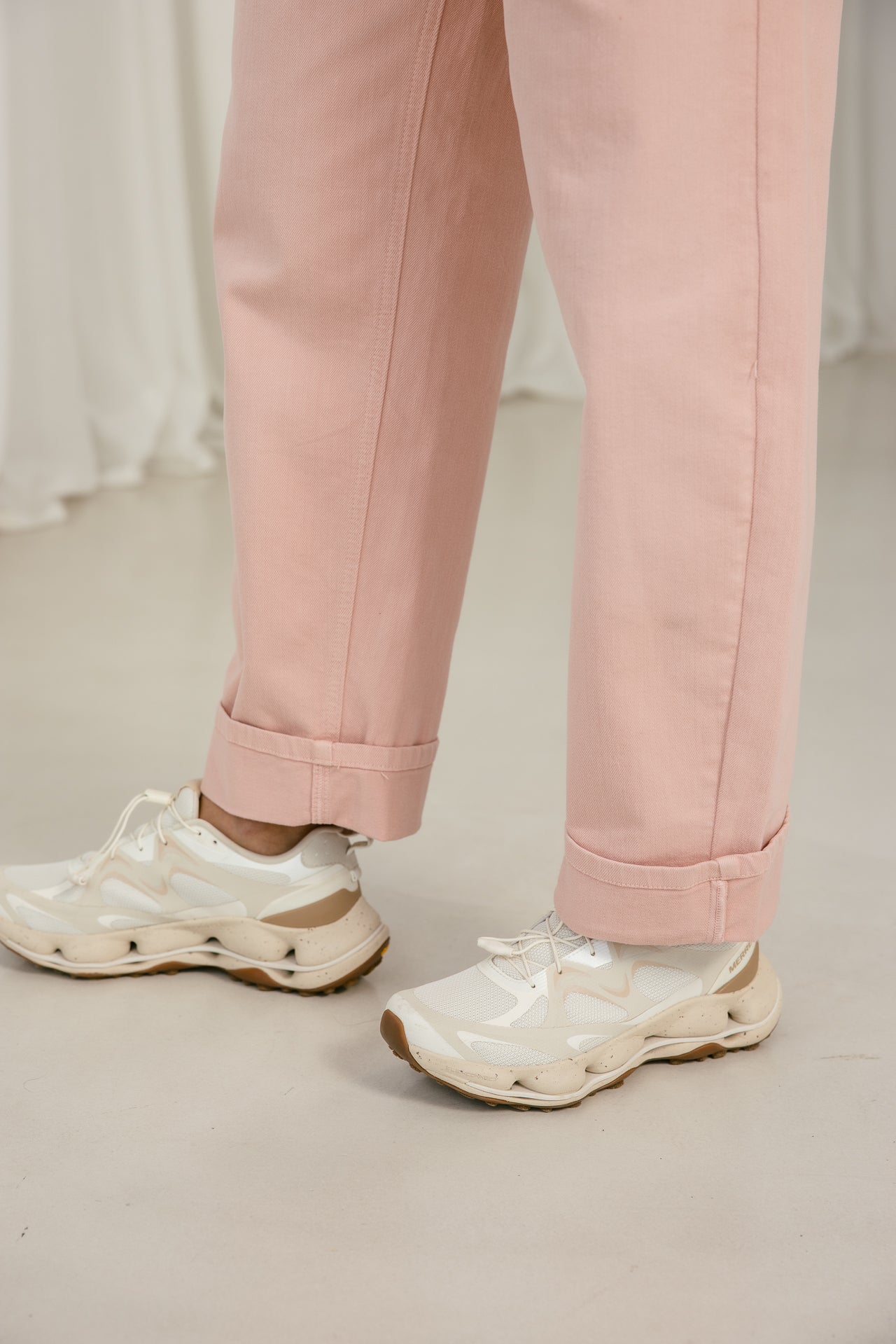 

Pantalon boyfriend 7/8 Femme Robyn Magestic silver pink | Freeman T. Porter