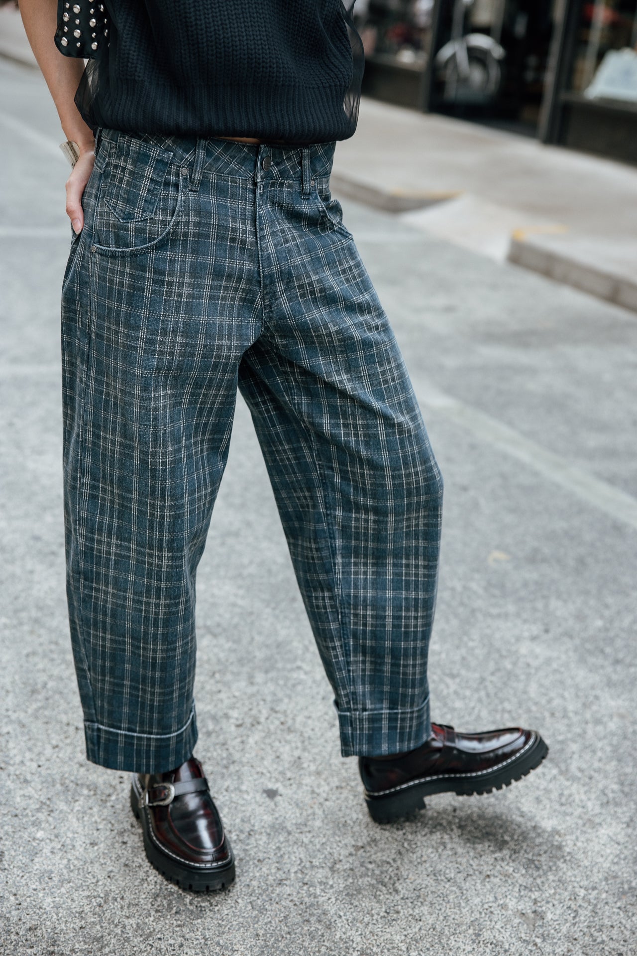 

Pantalon boyfriend 7/8 Femme Robyn Snoozy original | Freeman T. Porter