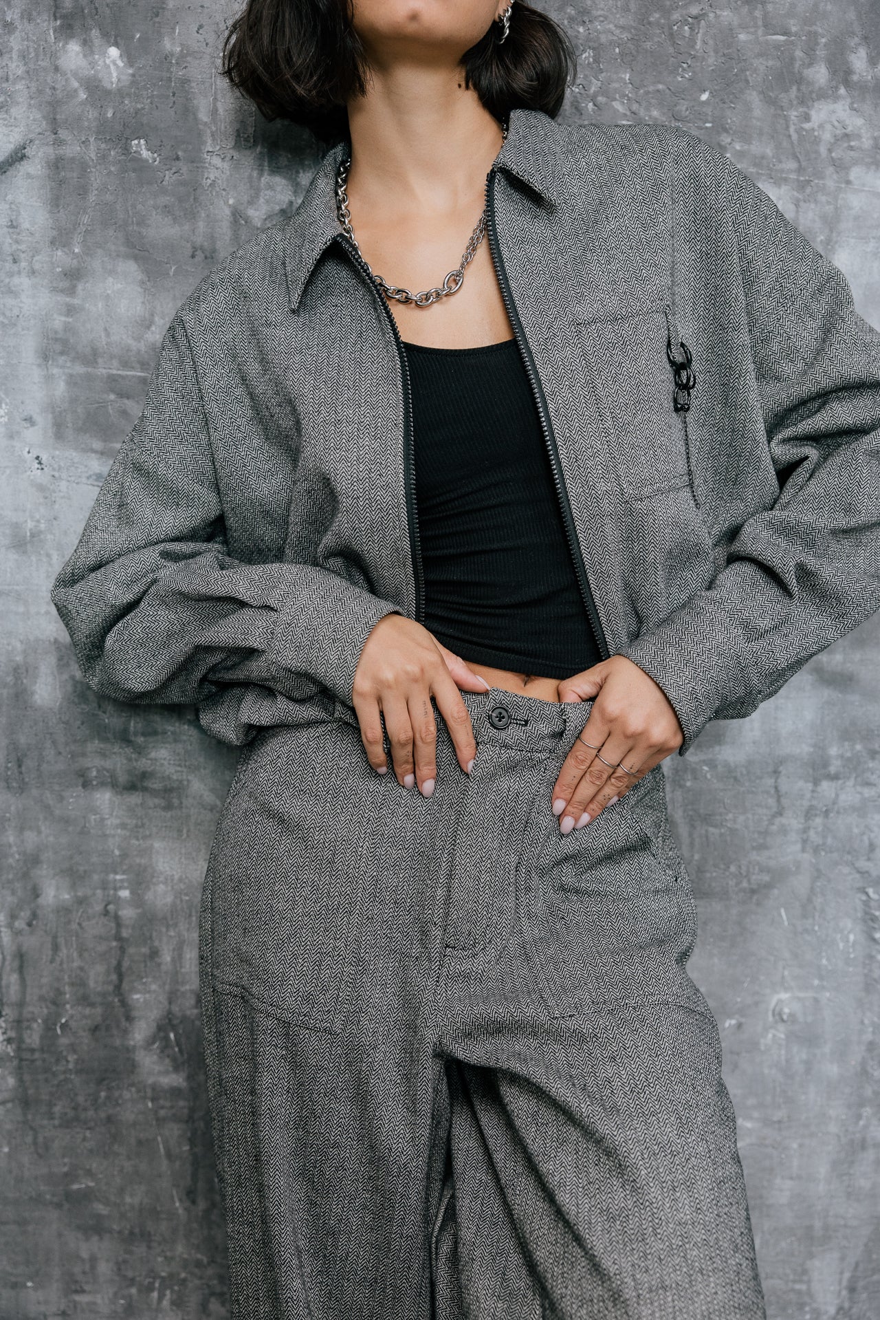 

Workwear-Hose 7/8 Damen Naya Dalton ultimate grey | Freeman T. Porter