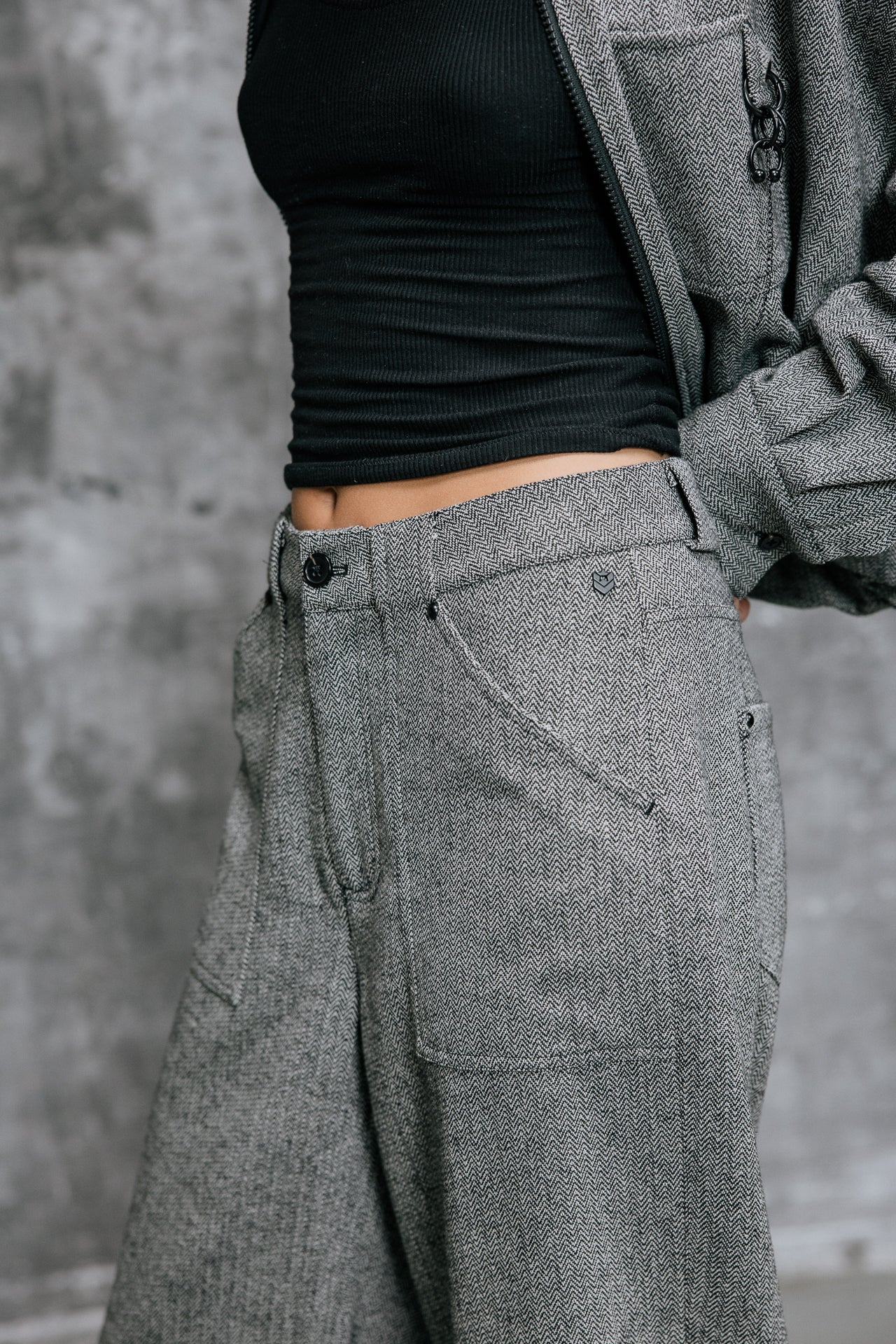 

Workwear-Hose 7/8 Damen Naya Dalton ultimate grey | Freeman T. Porter