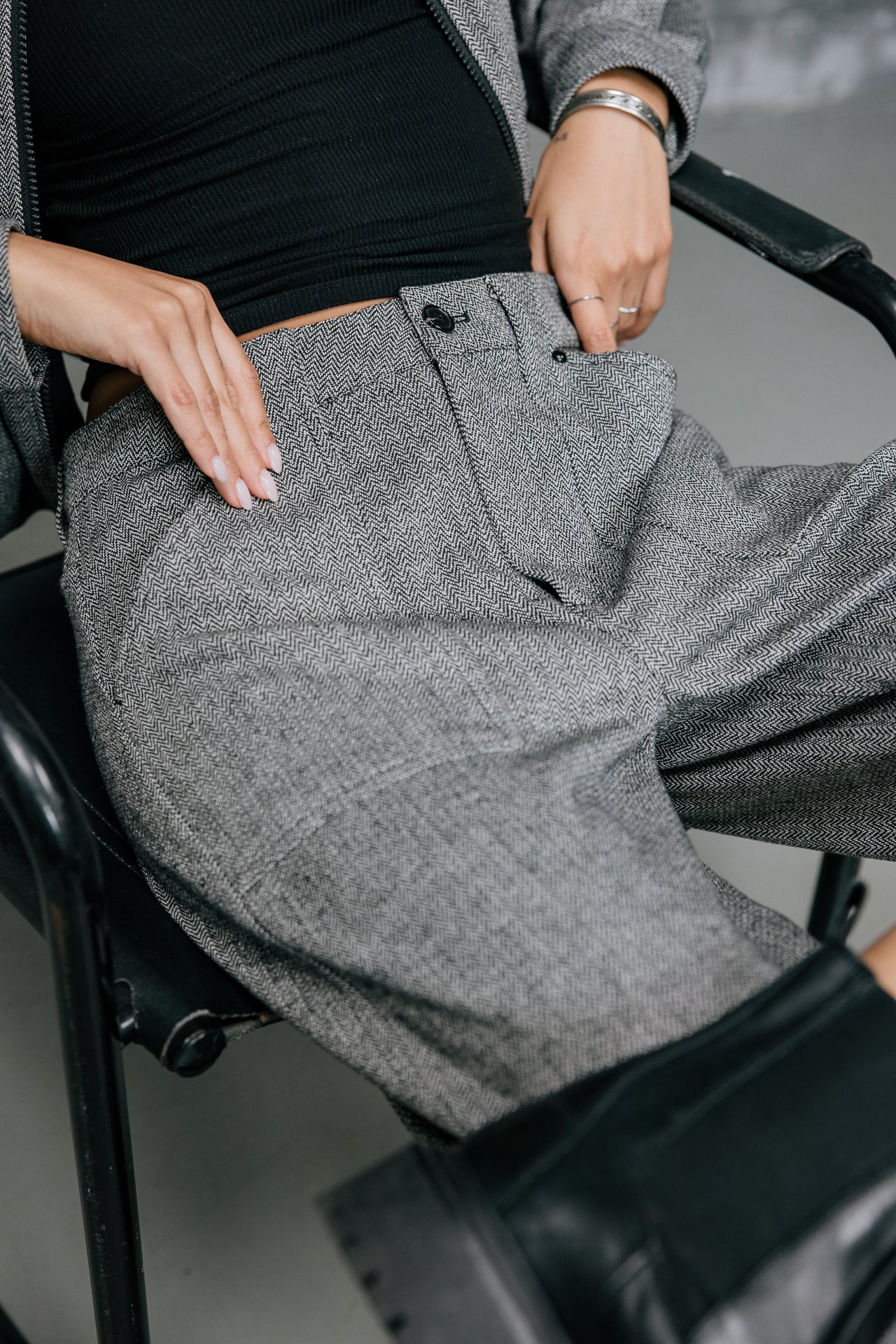 

Workwear-Hose 7/8 Damen Naya Dalton ultimate grey | Freeman T. Porter