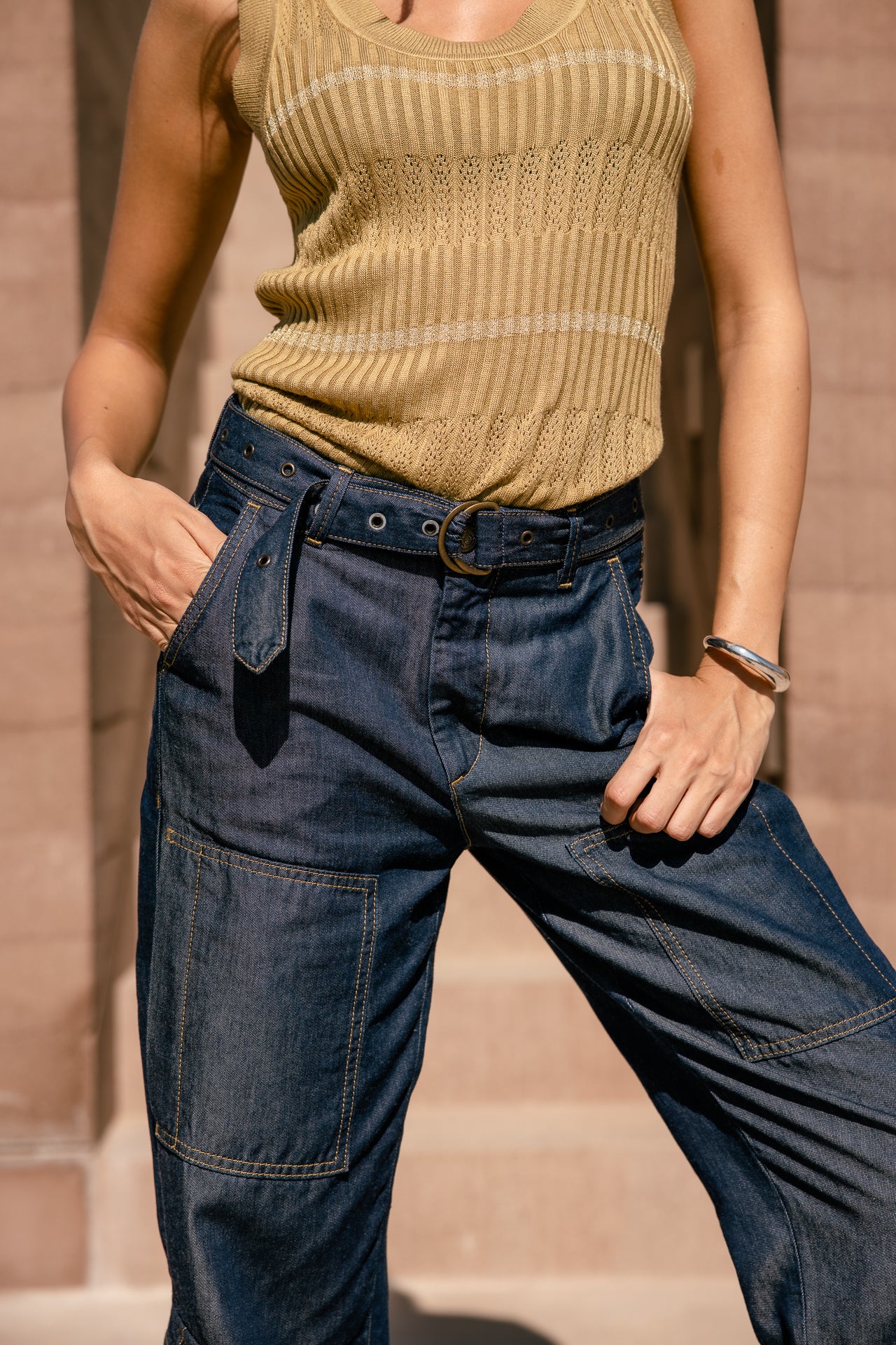 
              

Pantalon cargo Femme Ciara Denim mauricia dark | Freeman T. Porter
            