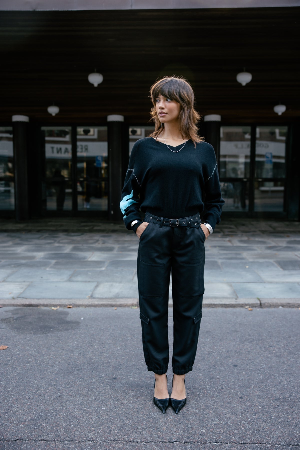 

Cargohose Damen Ciara Lucero black | Freeman T. Porter