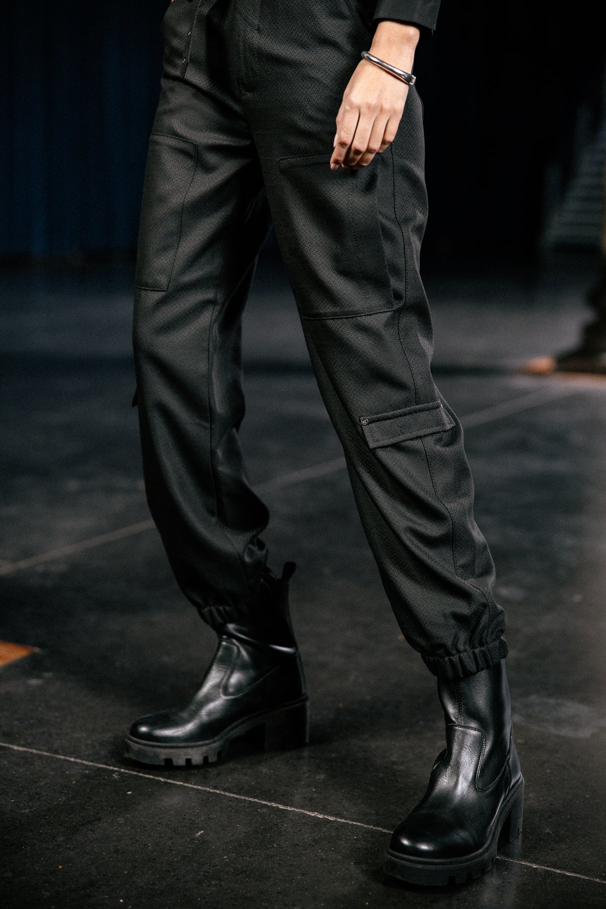 

Pantalon cargo Femme Ciara Lucero black | Freeman T. Porter