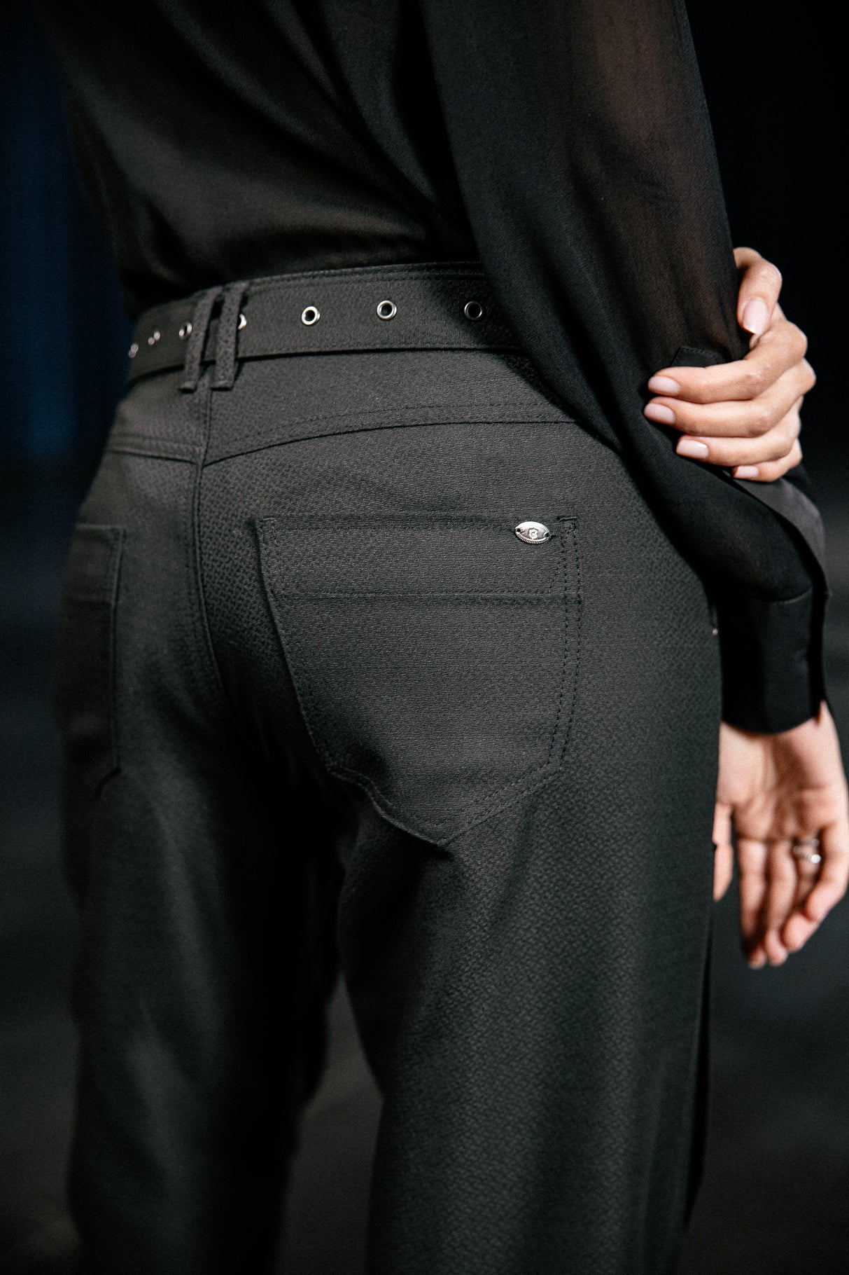 

Pantalon cargo Femme Ciara Lucero black | Freeman T. Porter