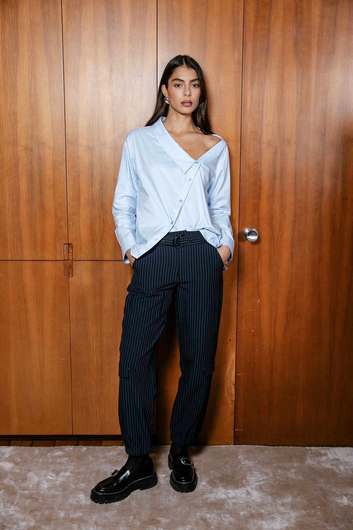   
            

Pantalon cargo Femme Ciara Giovedi black | Freeman T. Porter
          