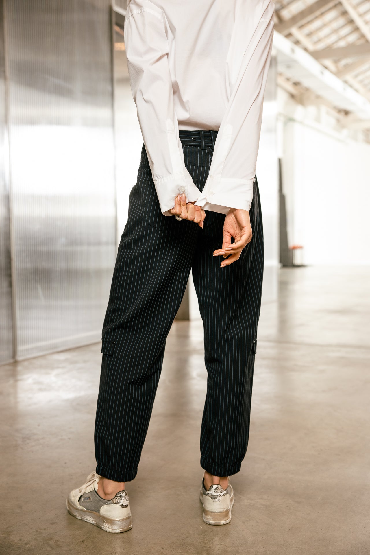 

Cargohose Damen Ciara Giovedi black | Freeman T. Porter