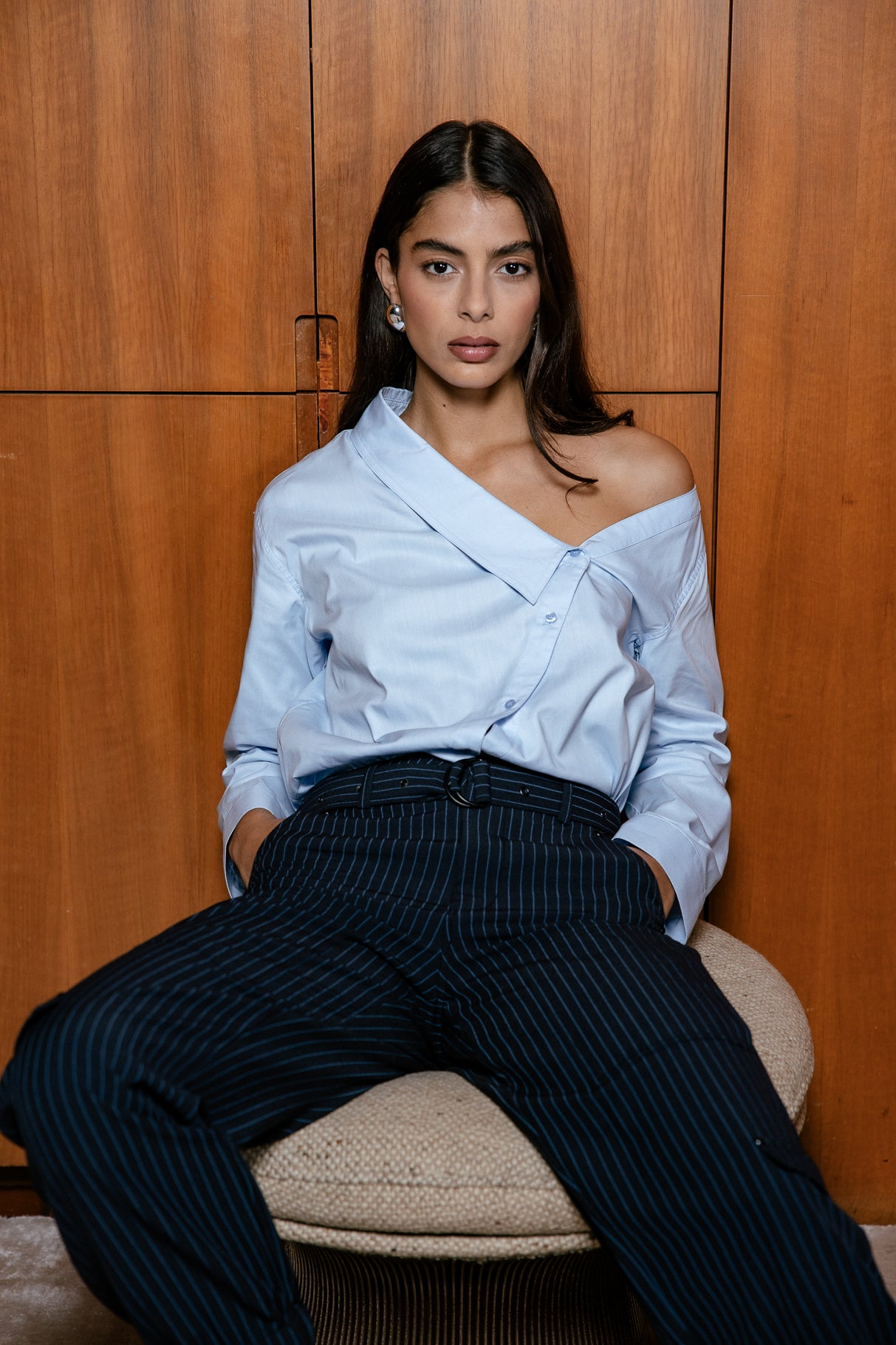 

Pantalon cargo Femme Ciara Giovedi black | Freeman T. Porter