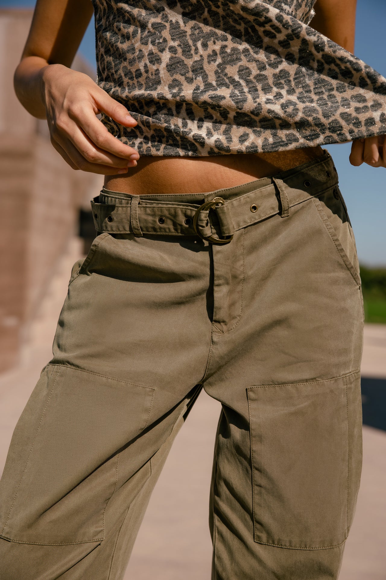 
              

Pantalon cargo Femme Ciara Jazz deep lichen green | Freeman T. Porter
            